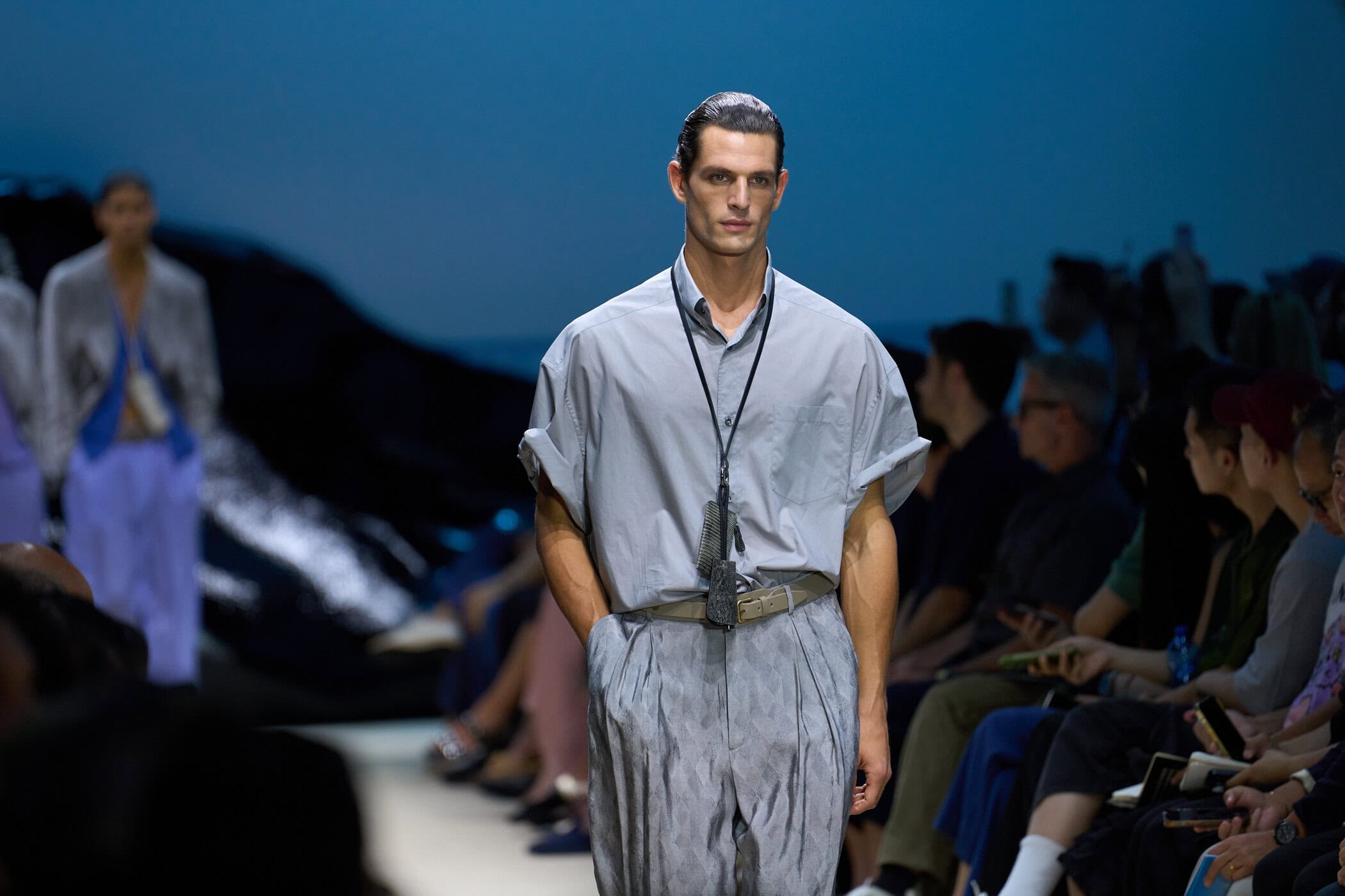 Giorgio Armani Spring 2026 Men's Fashion Show Atmosphere