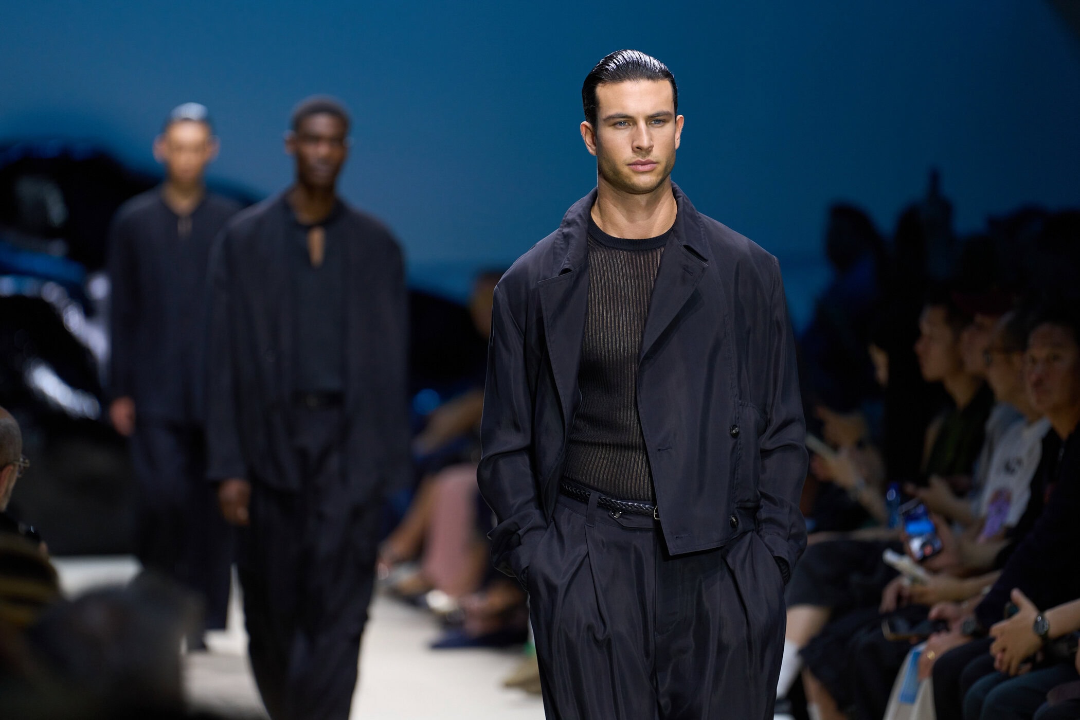 Giorgio Armani Spring 2026 Men's Fashion Show Atmosphere