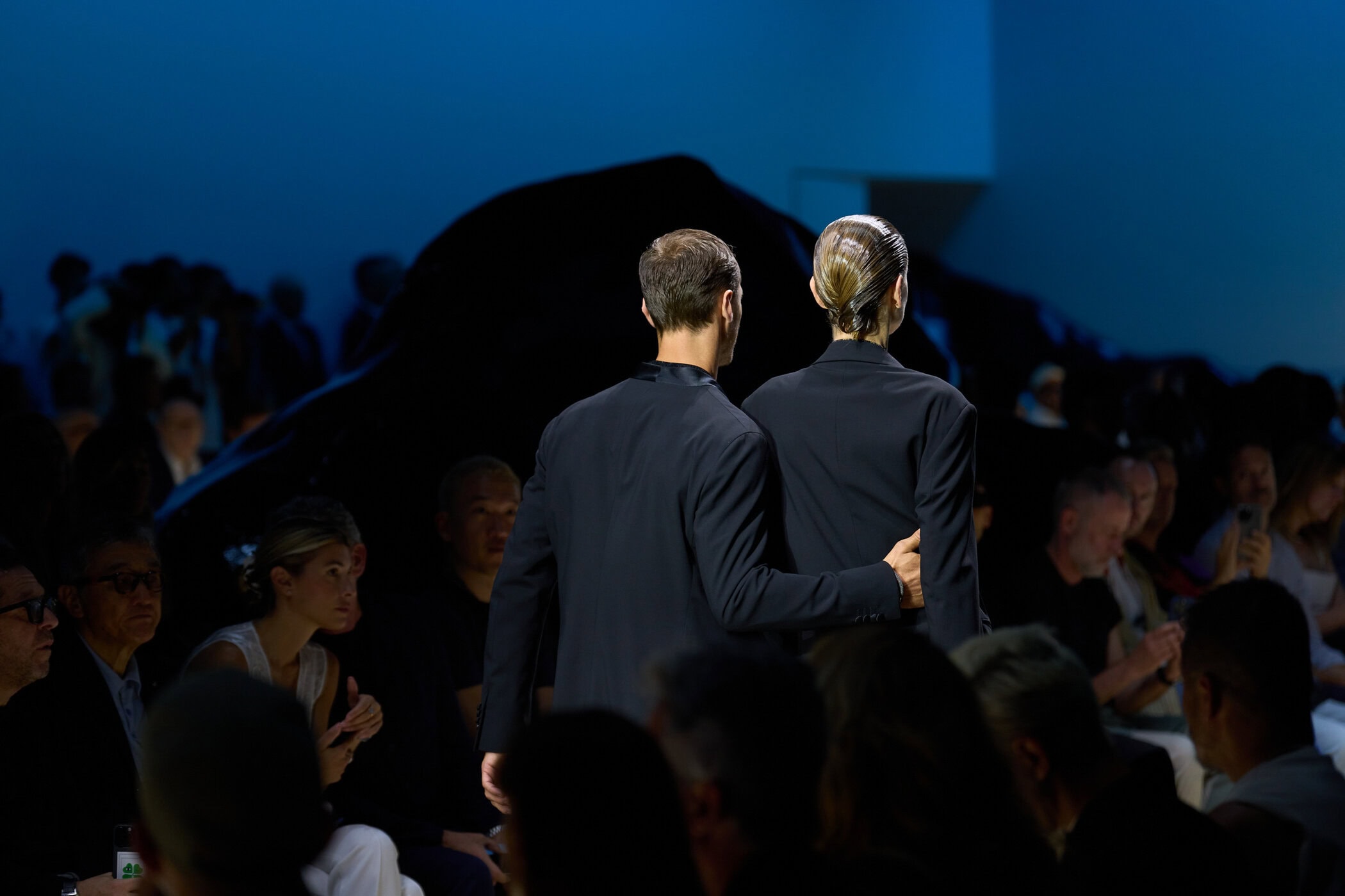 Giorgio Armani Spring 2026 Men's Fashion Show Atmosphere