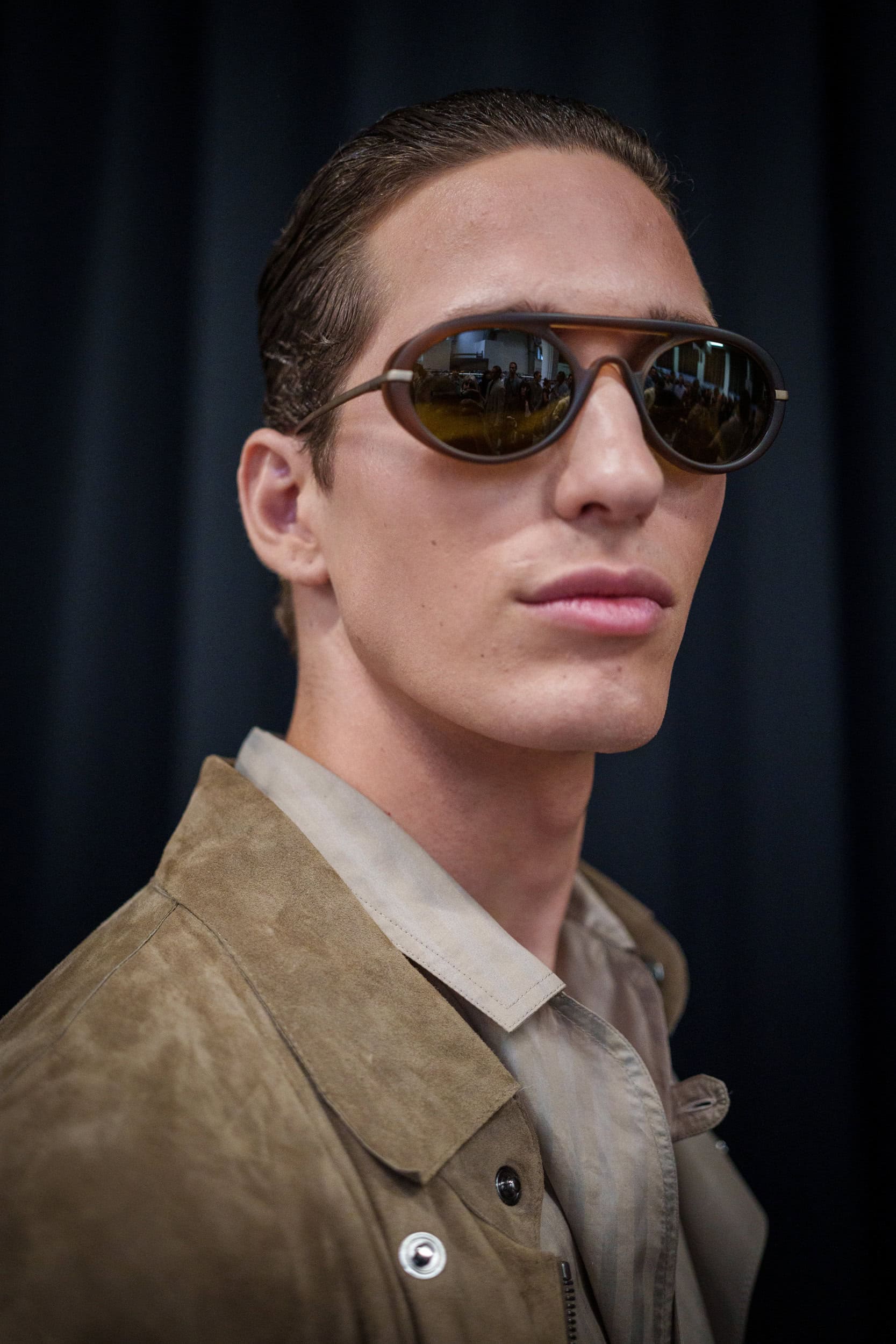 Giorgio Armani Spring 2026 Men's Fashion Show Backstage