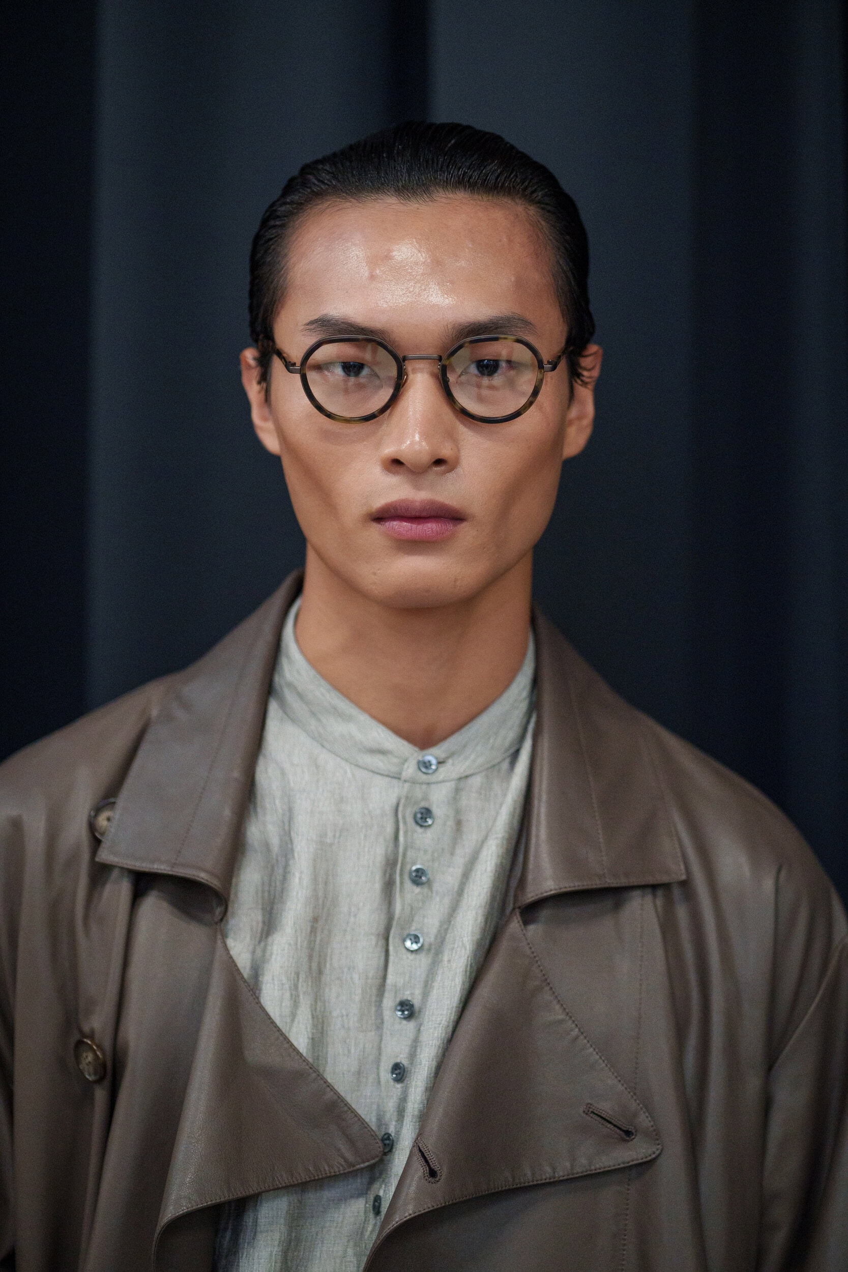 Giorgio Armani Spring 2026 Men's Fashion Show Backstage