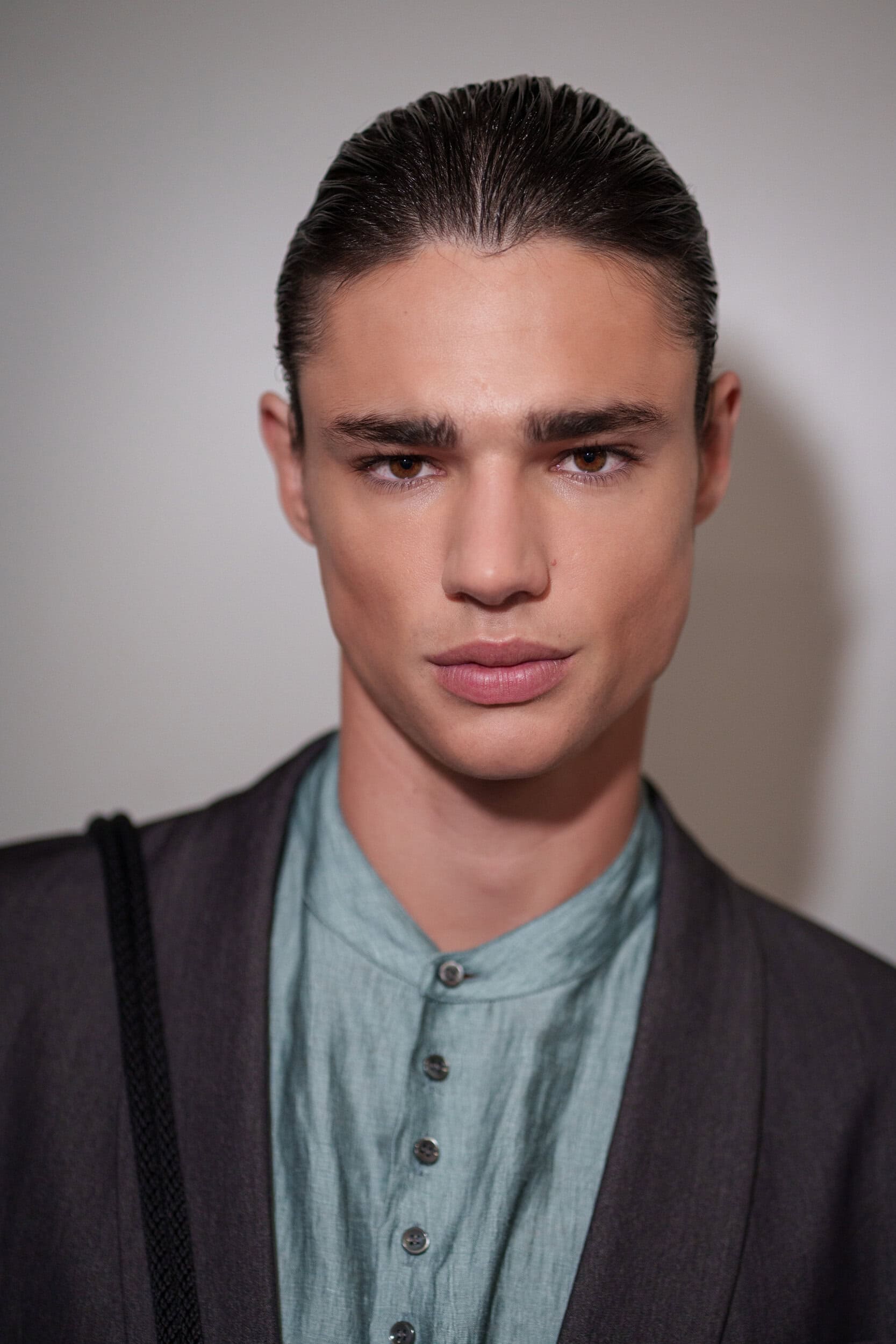 Giorgio Armani Spring 2026 Men's Fashion Show Backstage