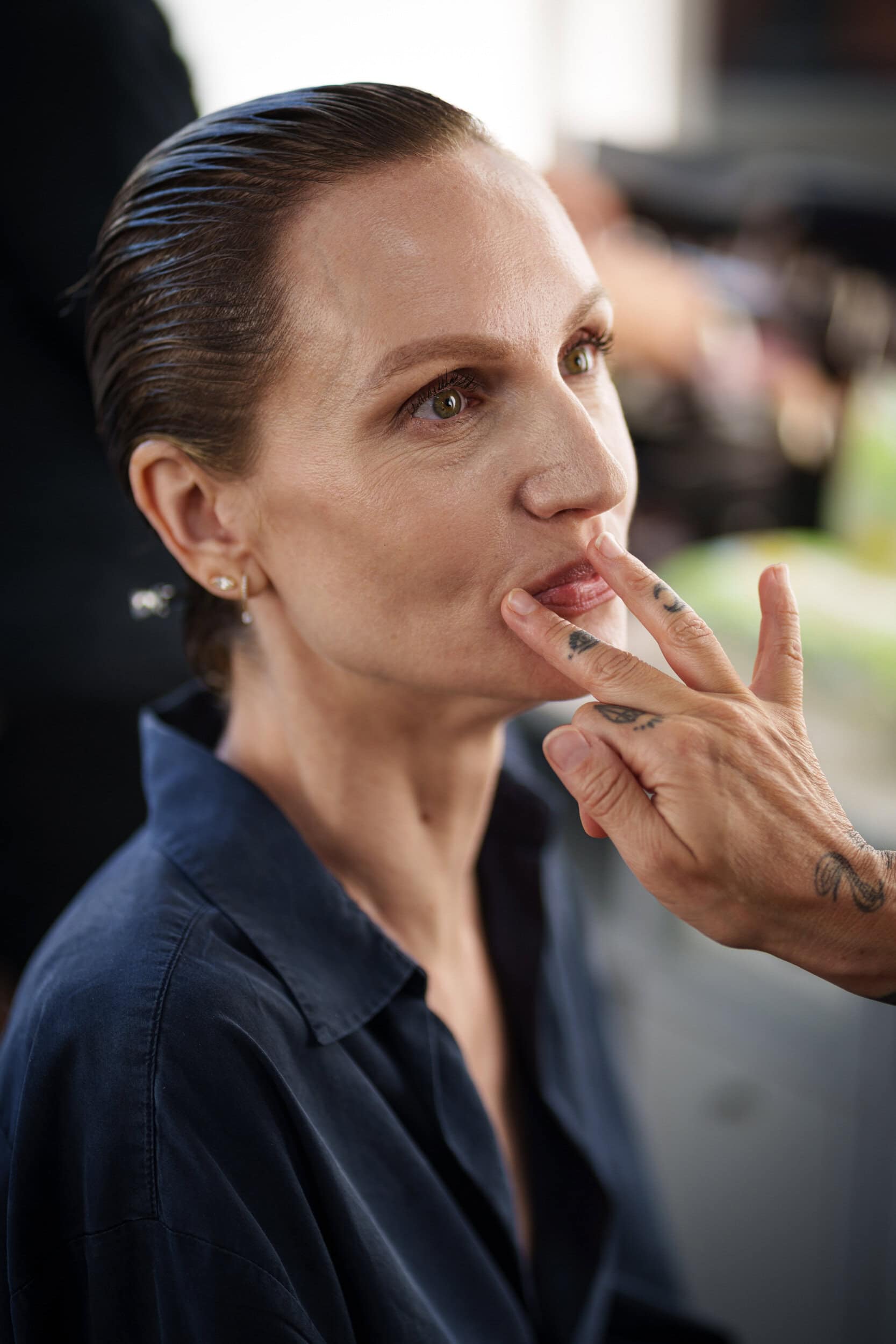 Giorgio Armani Spring 2026 Men's Fashion Show Backstage