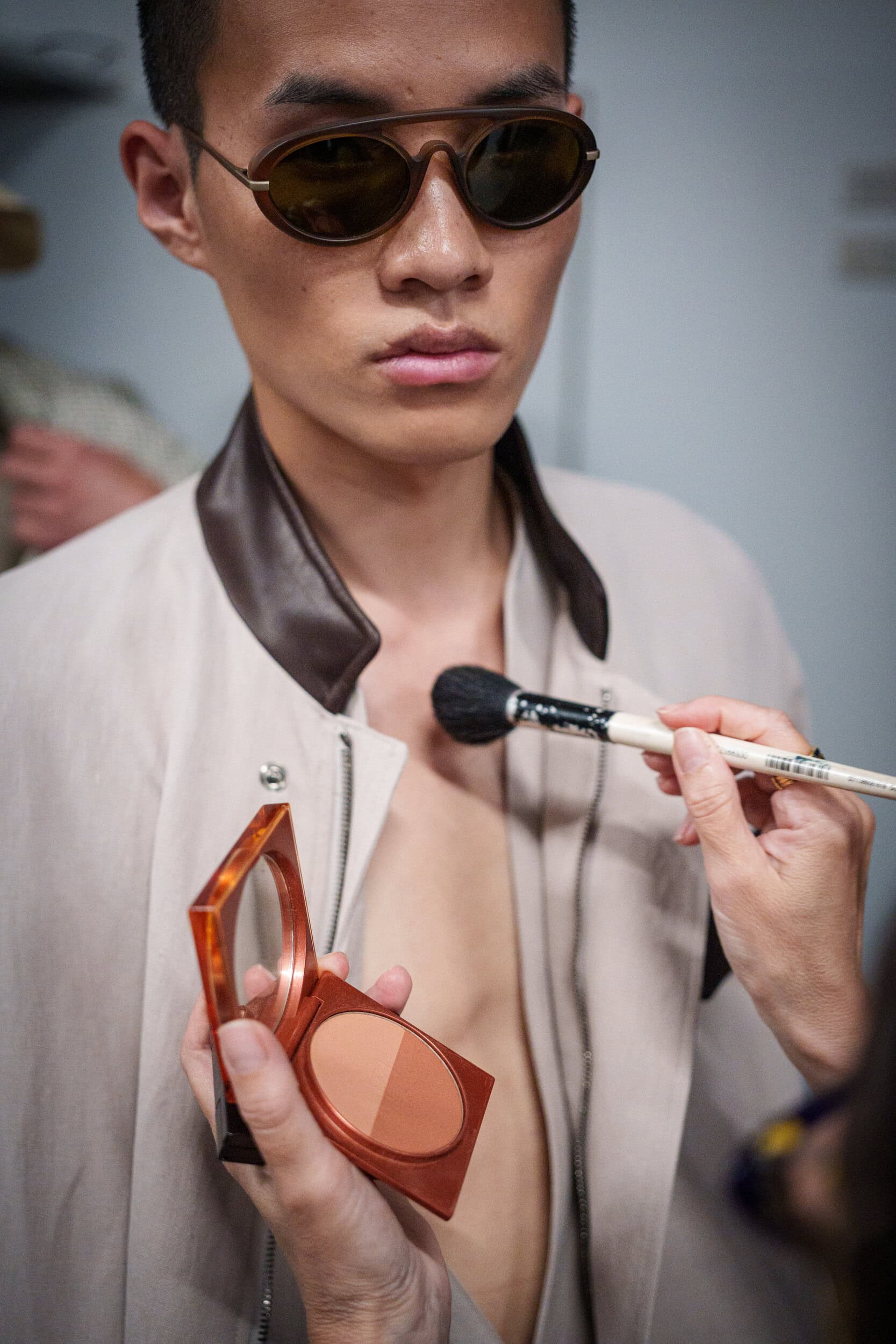 Giorgio Armani Spring 2026 Men's Fashion Show Backstage