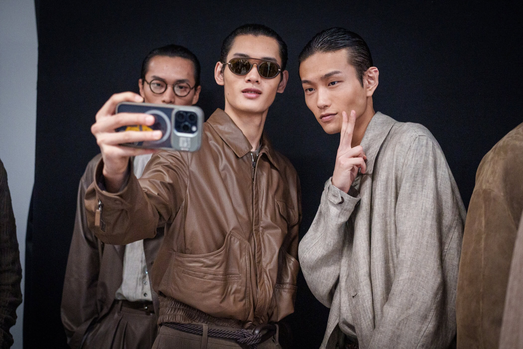 Giorgio Armani Spring 2026 Men's Fashion Show Backstage