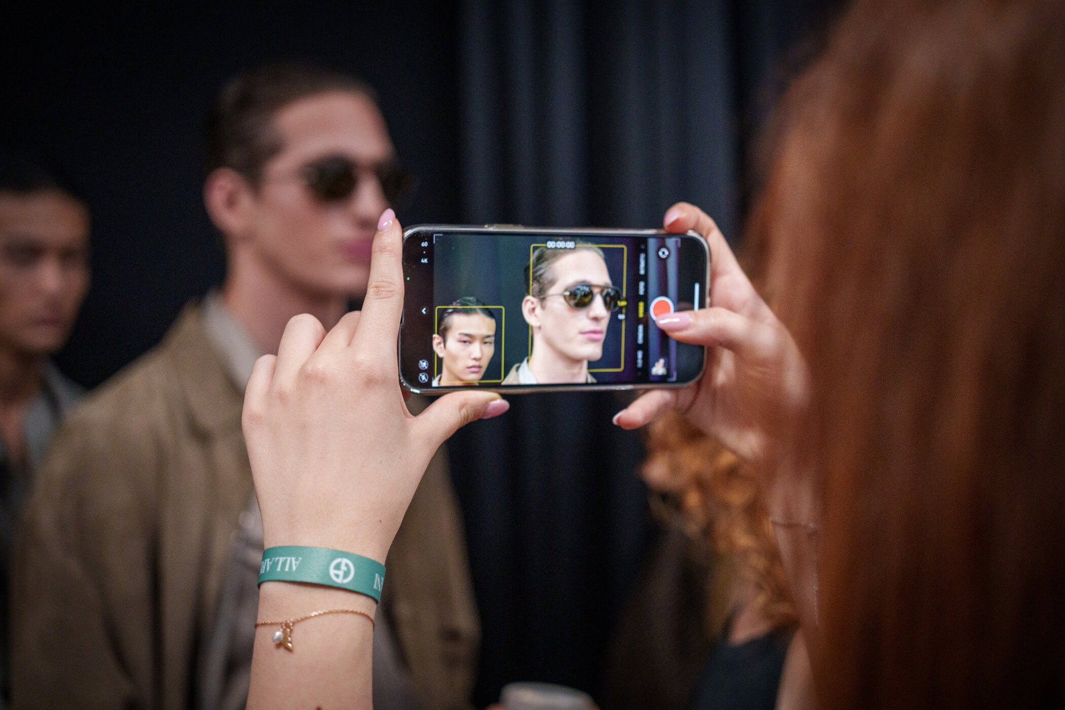 Giorgio Armani Spring 2026 Men's Fashion Show Backstage