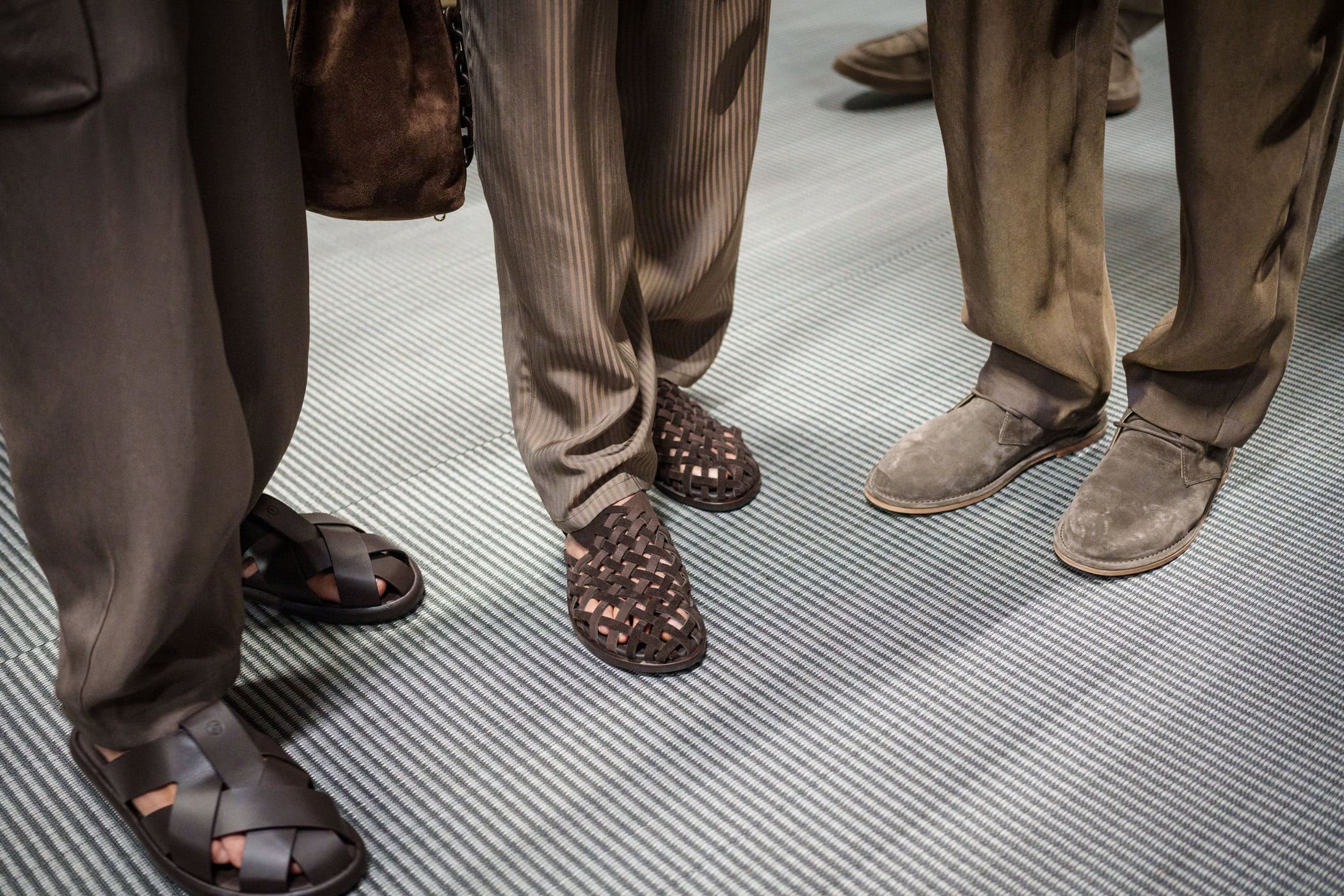 Giorgio Armani Spring 2026 Men's Fashion Show Backstage
