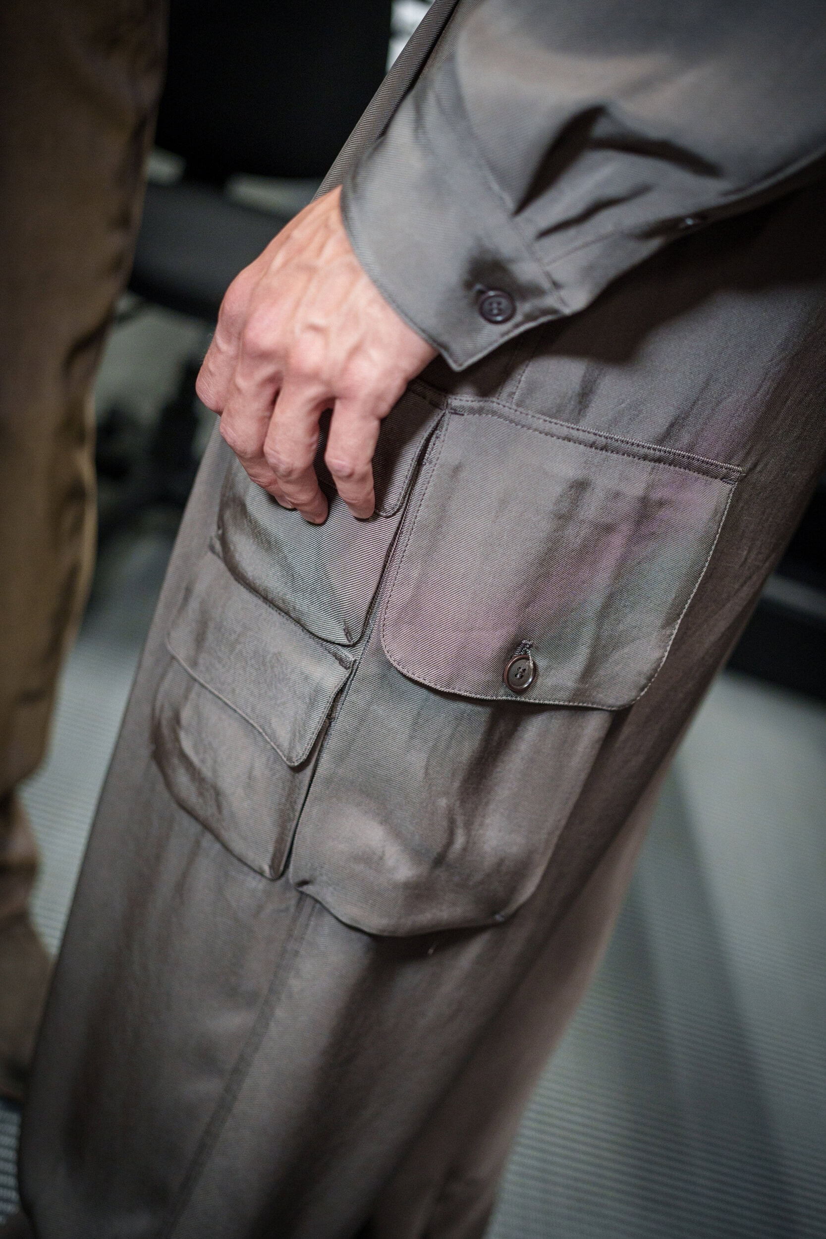 Giorgio Armani Spring 2026 Men's Fashion Show Backstage