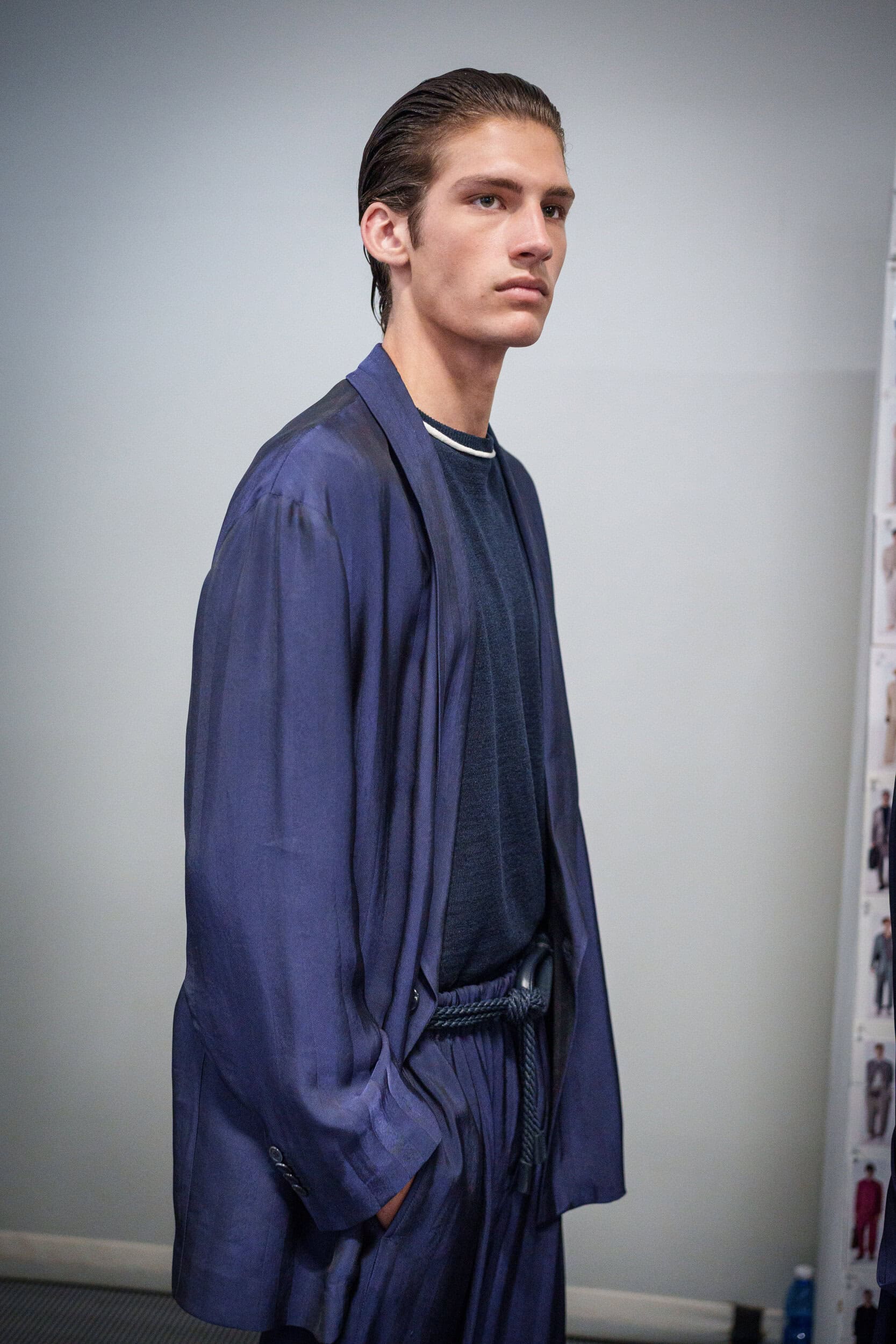Giorgio Armani Spring 2026 Men's Fashion Show Backstage