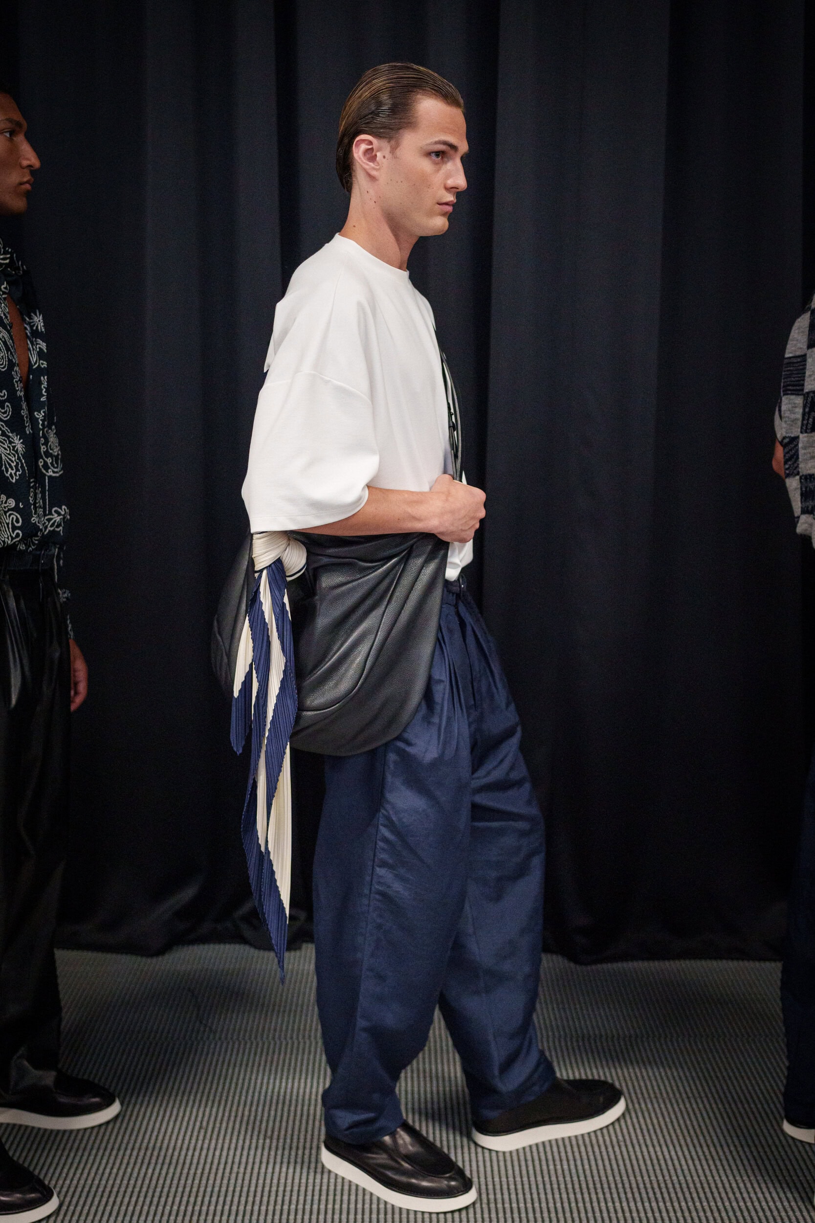 Giorgio Armani Spring 2026 Men's Fashion Show Backstage
