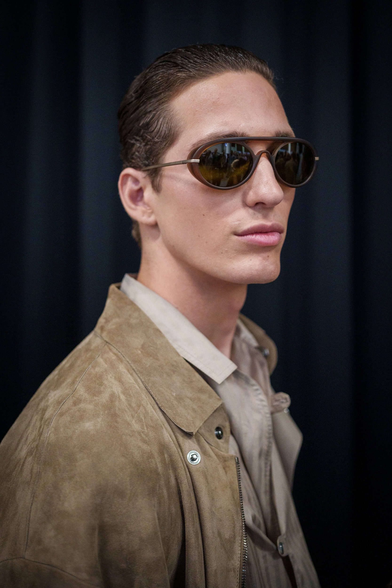 Giorgio Armani Spring 2026 Men's Fashion Show Backstage