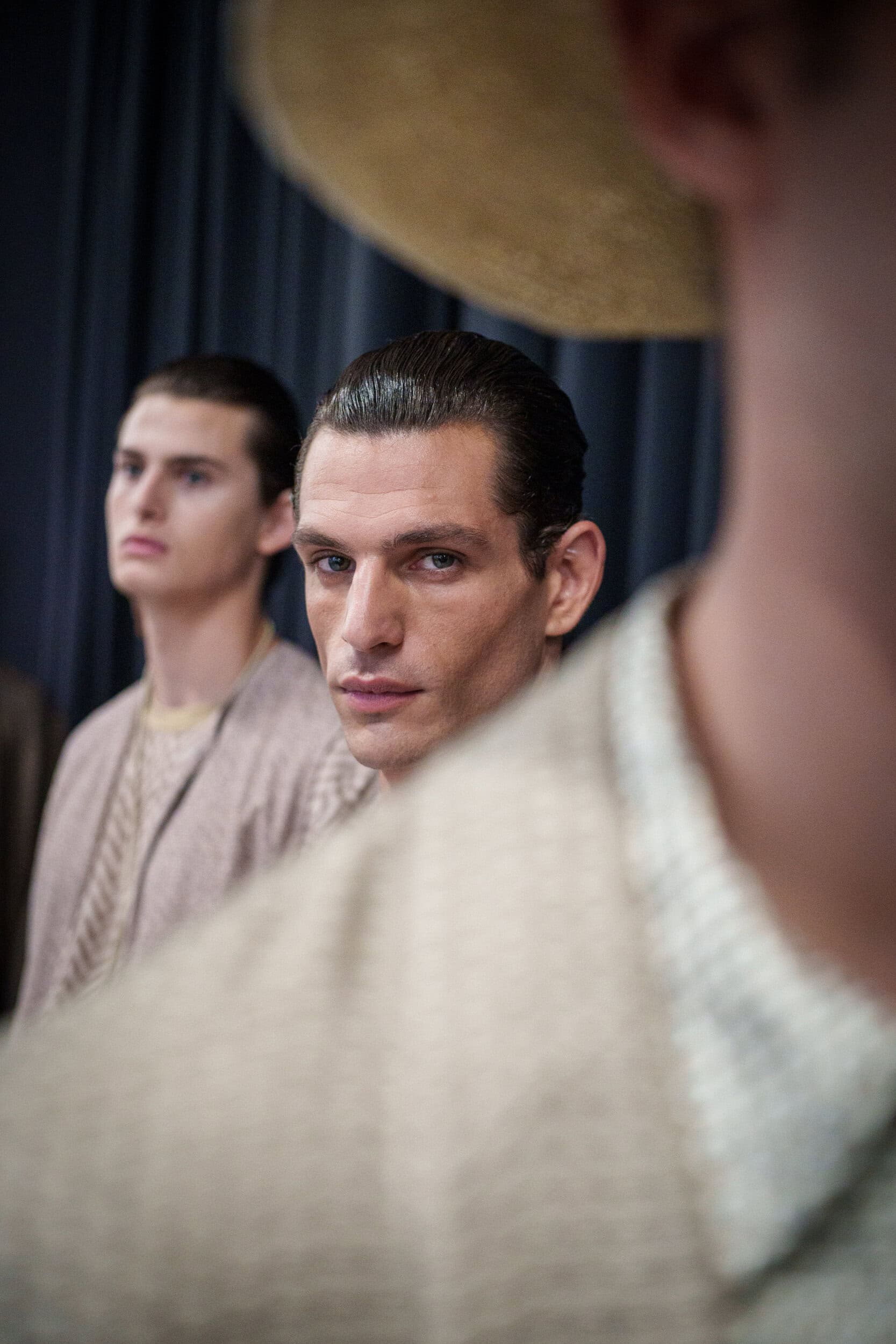 Giorgio Armani Spring 2026 Men's Fashion Show Backstage