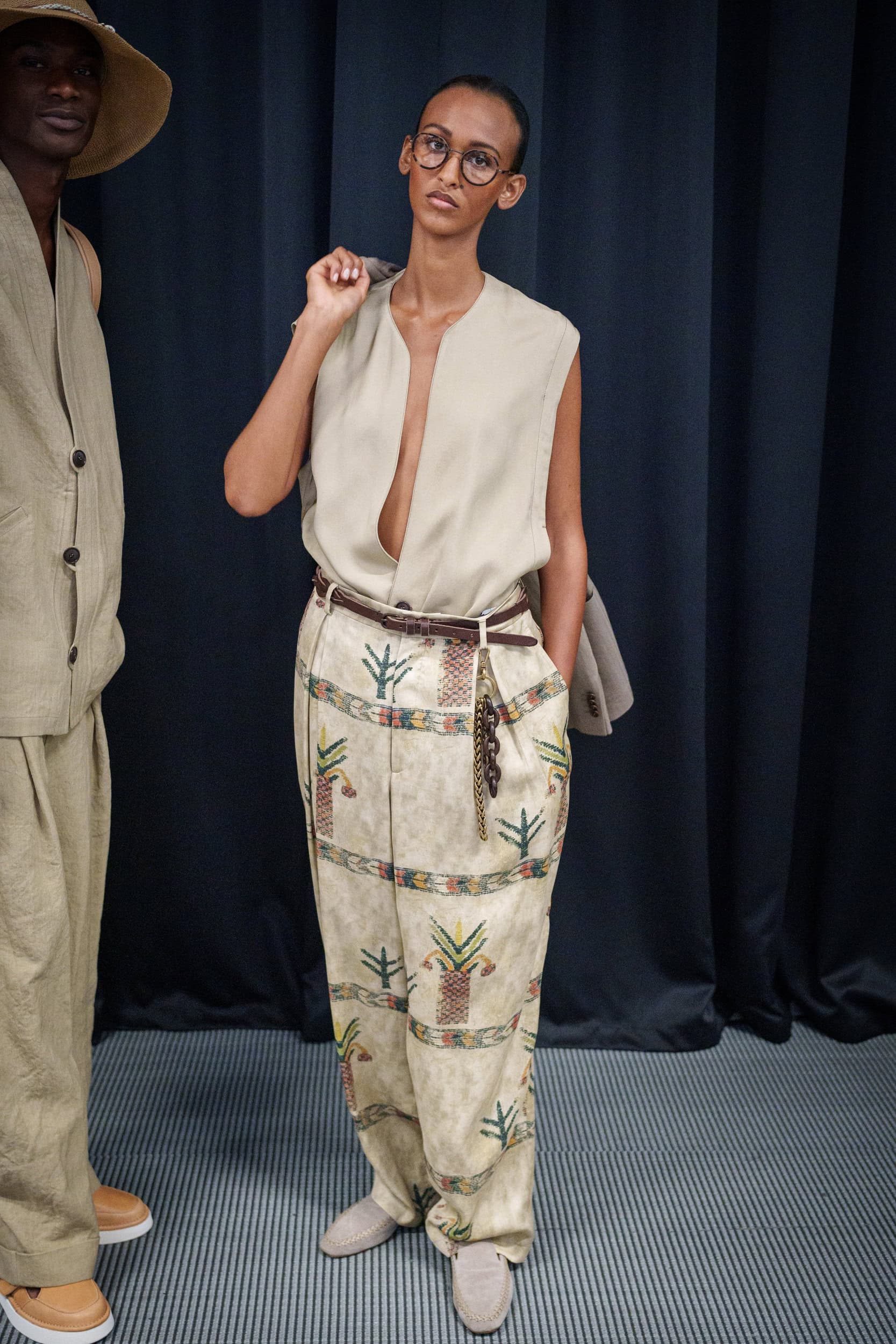 Giorgio Armani Spring 2026 Men's Fashion Show Backstage