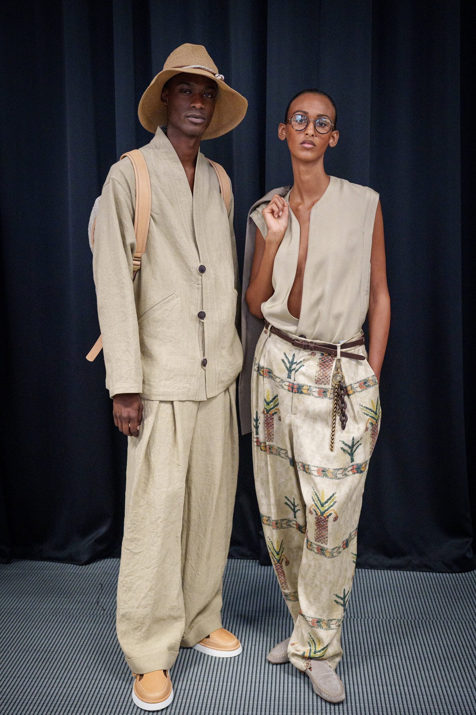 Giorgio Armani Spring 2026 Men's Fashion Show Backstage