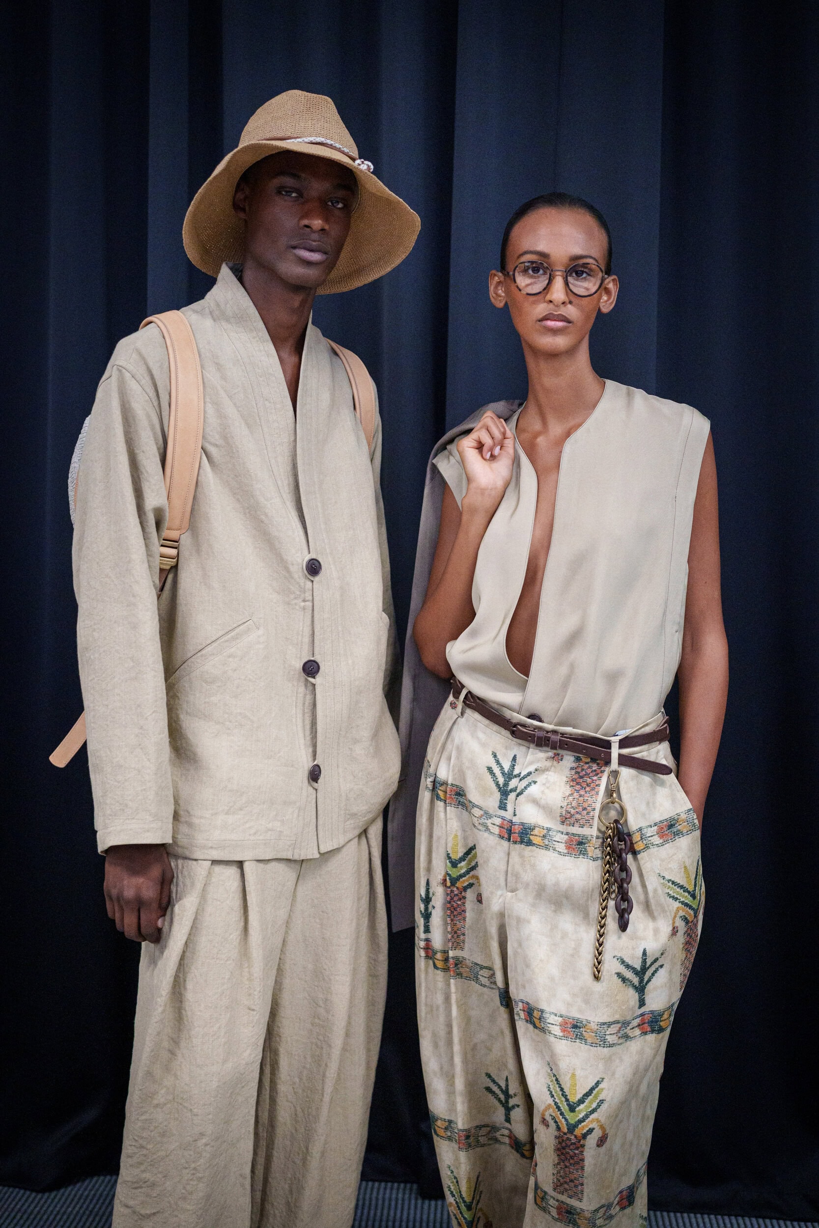 Giorgio Armani Spring 2026 Men's Fashion Show Backstage