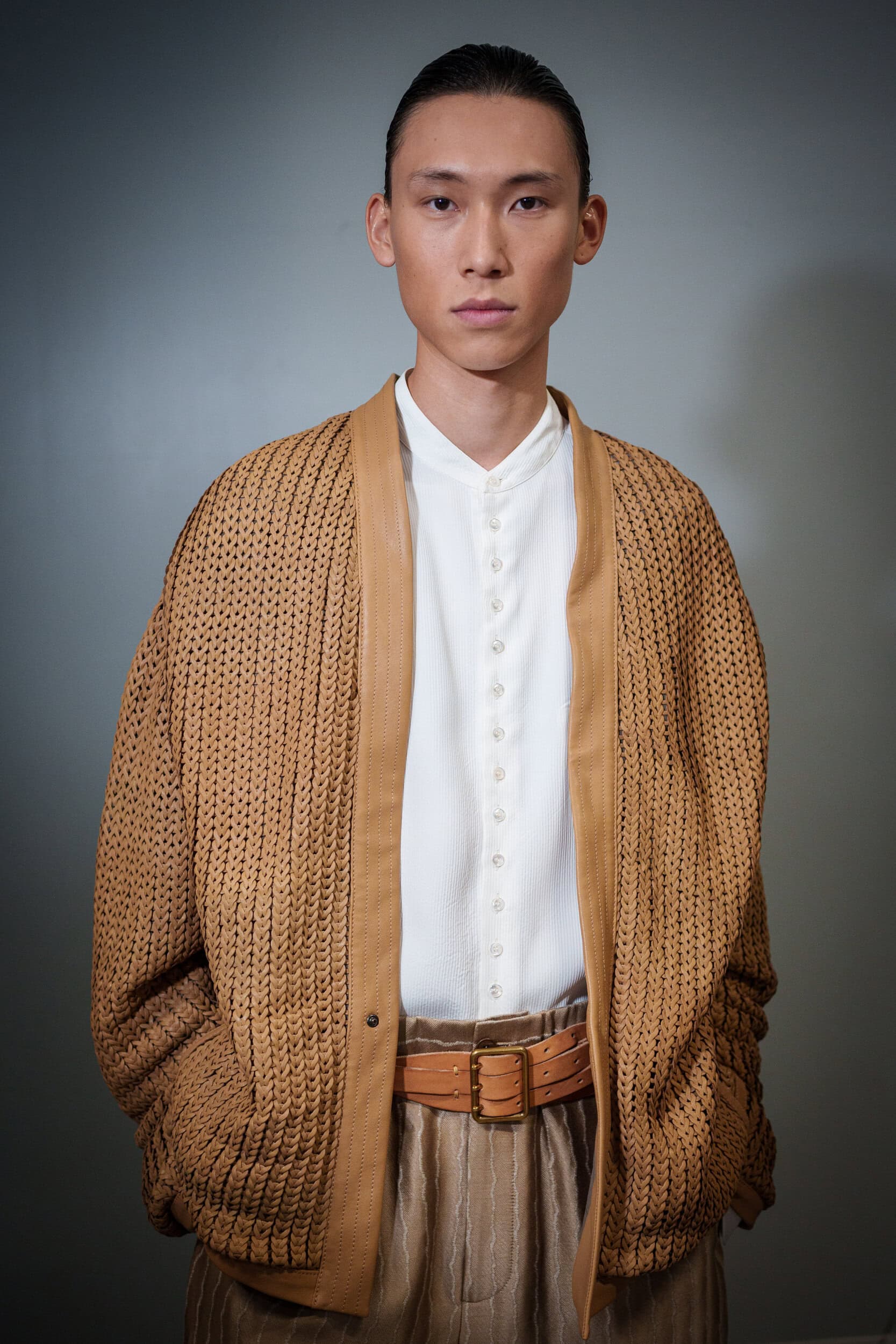 Giorgio Armani Spring 2026 Men's Fashion Show Backstage