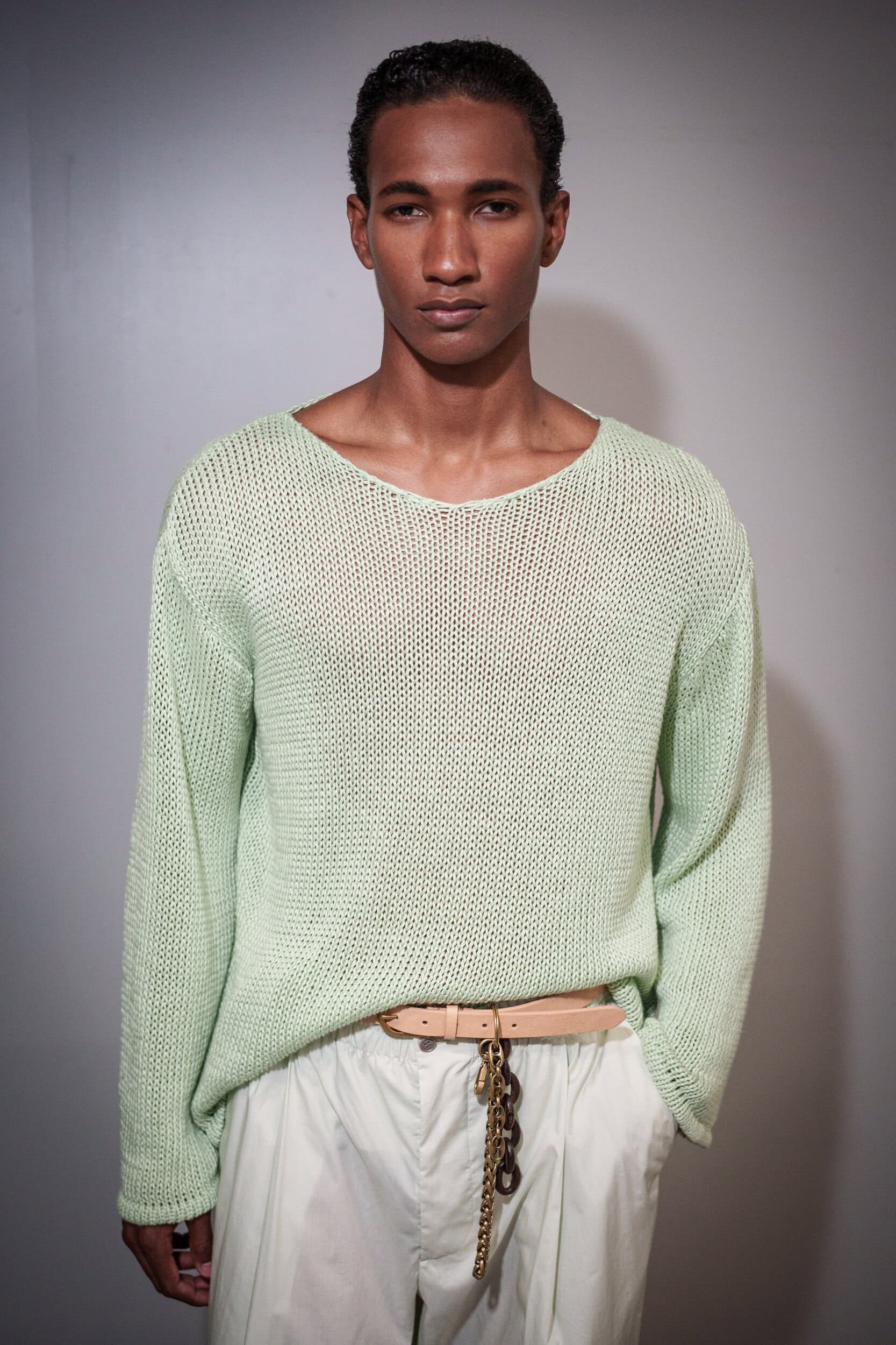 Giorgio Armani Spring 2026 Men's Fashion Show Backstage