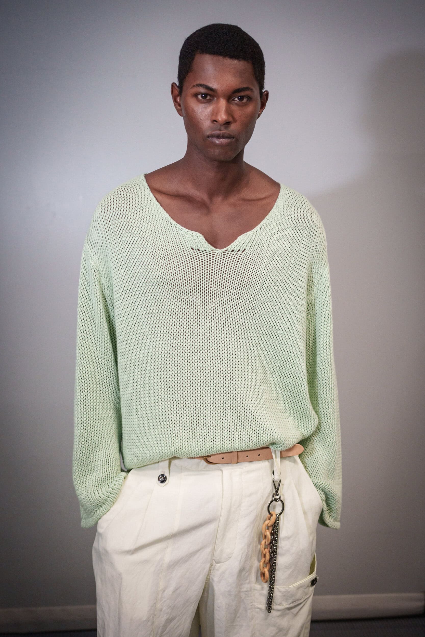 Giorgio Armani Spring 2026 Men's Fashion Show Backstage