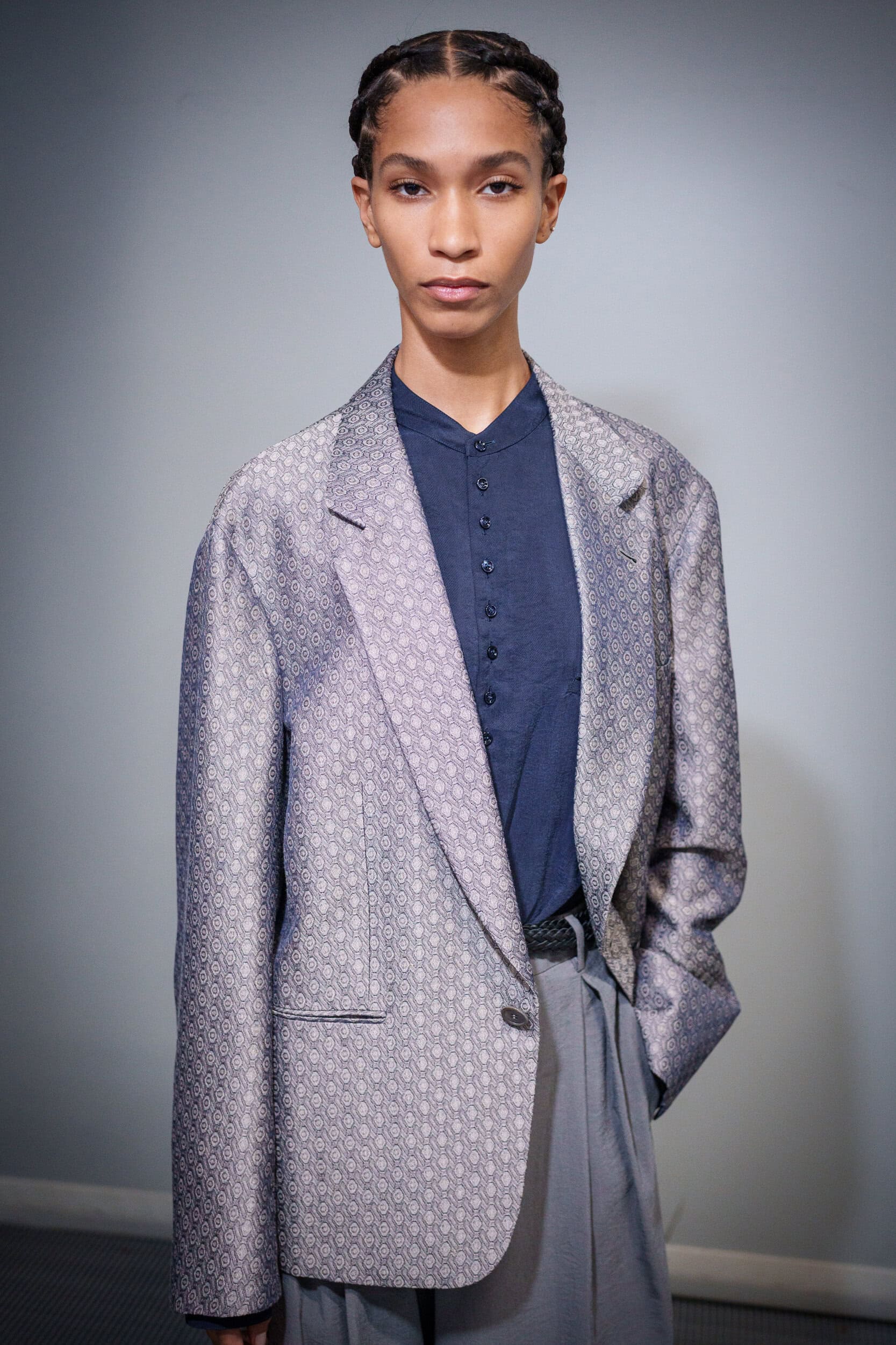 Giorgio Armani Spring 2026 Men's Fashion Show Backstage