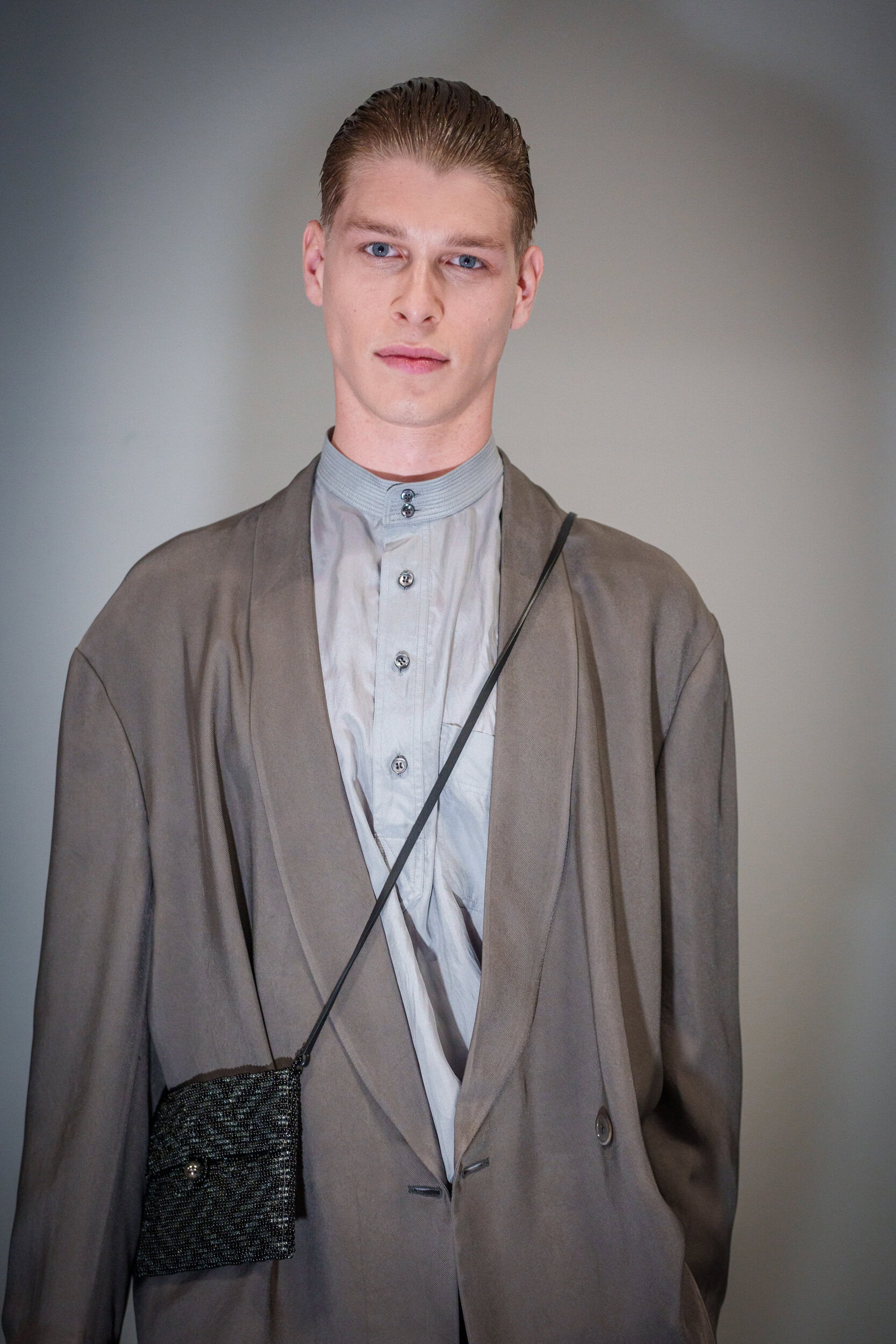 Giorgio Armani Spring 2026 Men's Fashion Show Backstage
