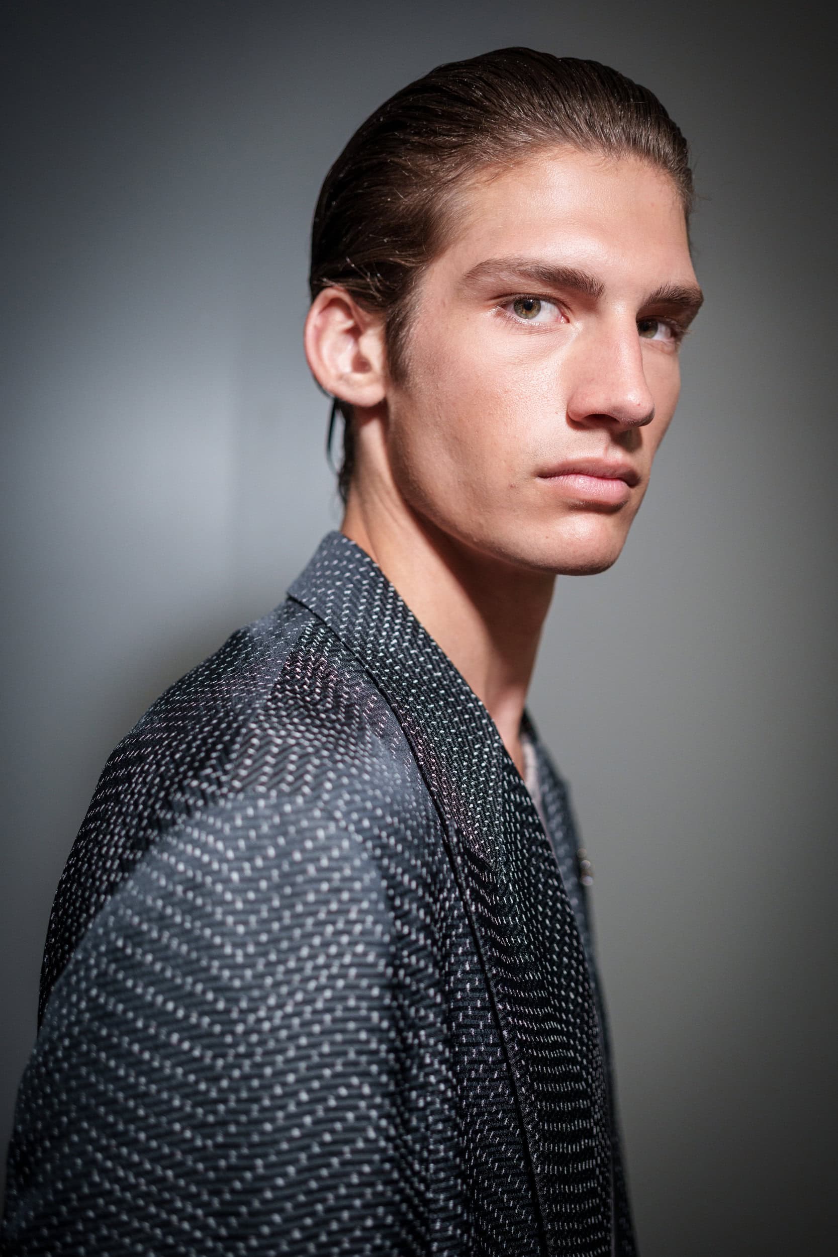 Giorgio Armani Spring 2026 Men's Fashion Show Backstage
