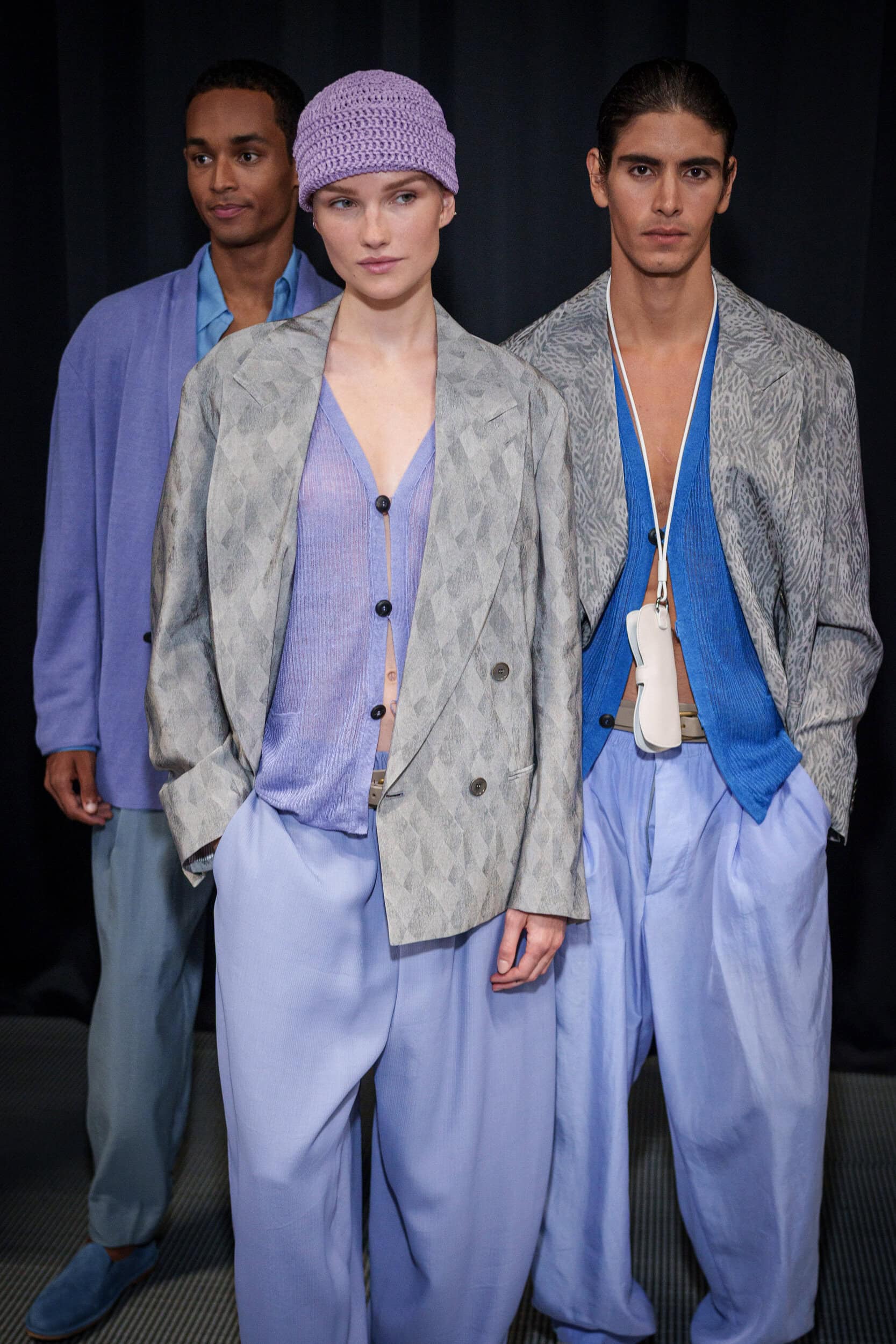 Giorgio Armani Spring 2026 Men's Fashion Show Backstage