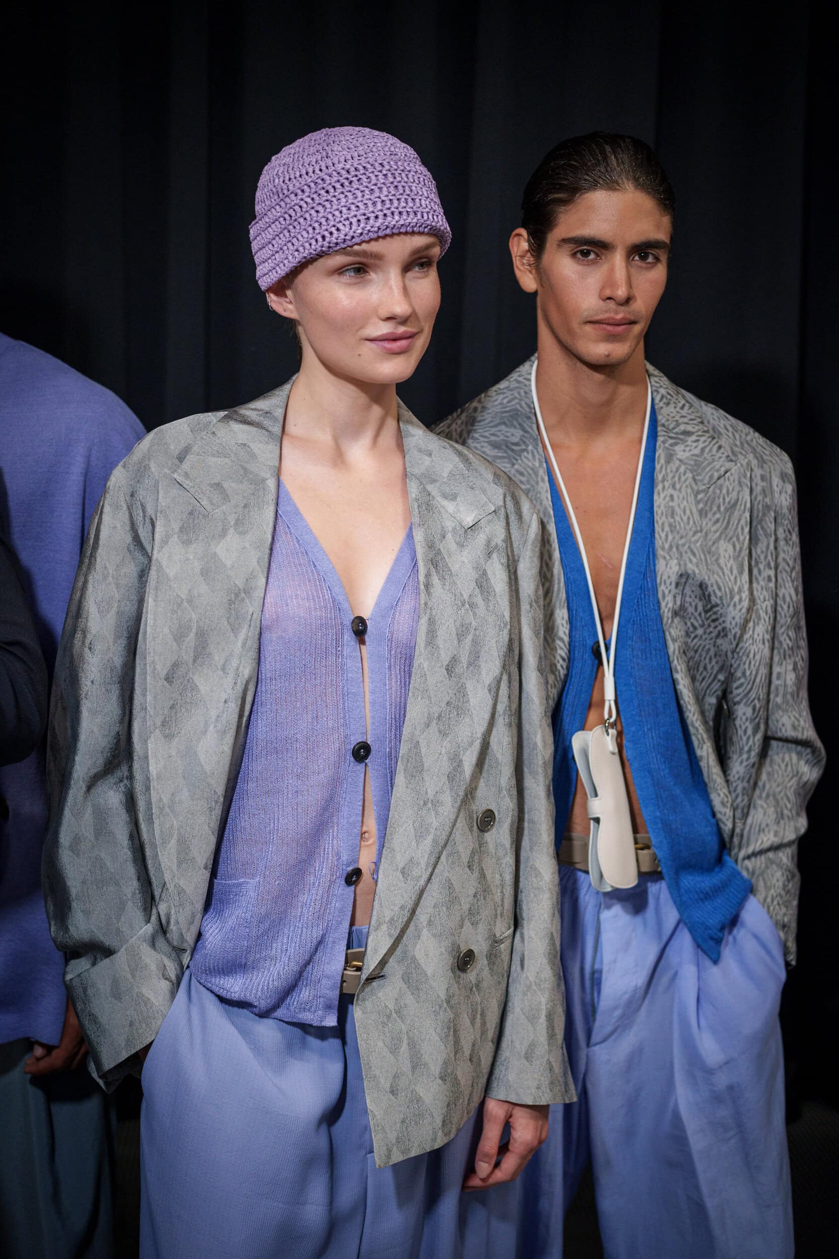 Giorgio Armani Spring 2026 Men's Fashion Show Backstage