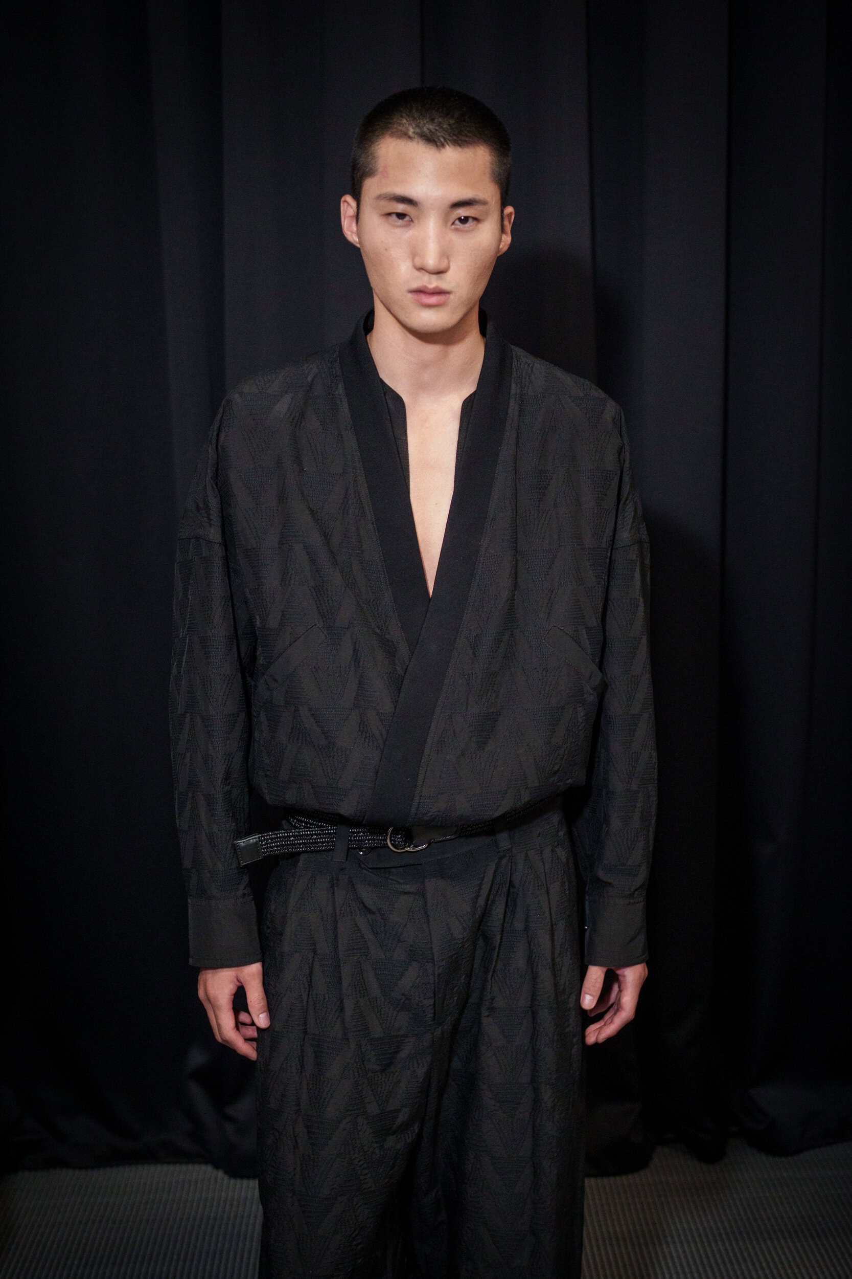 Giorgio Armani Spring 2026 Men's Fashion Show Backstage