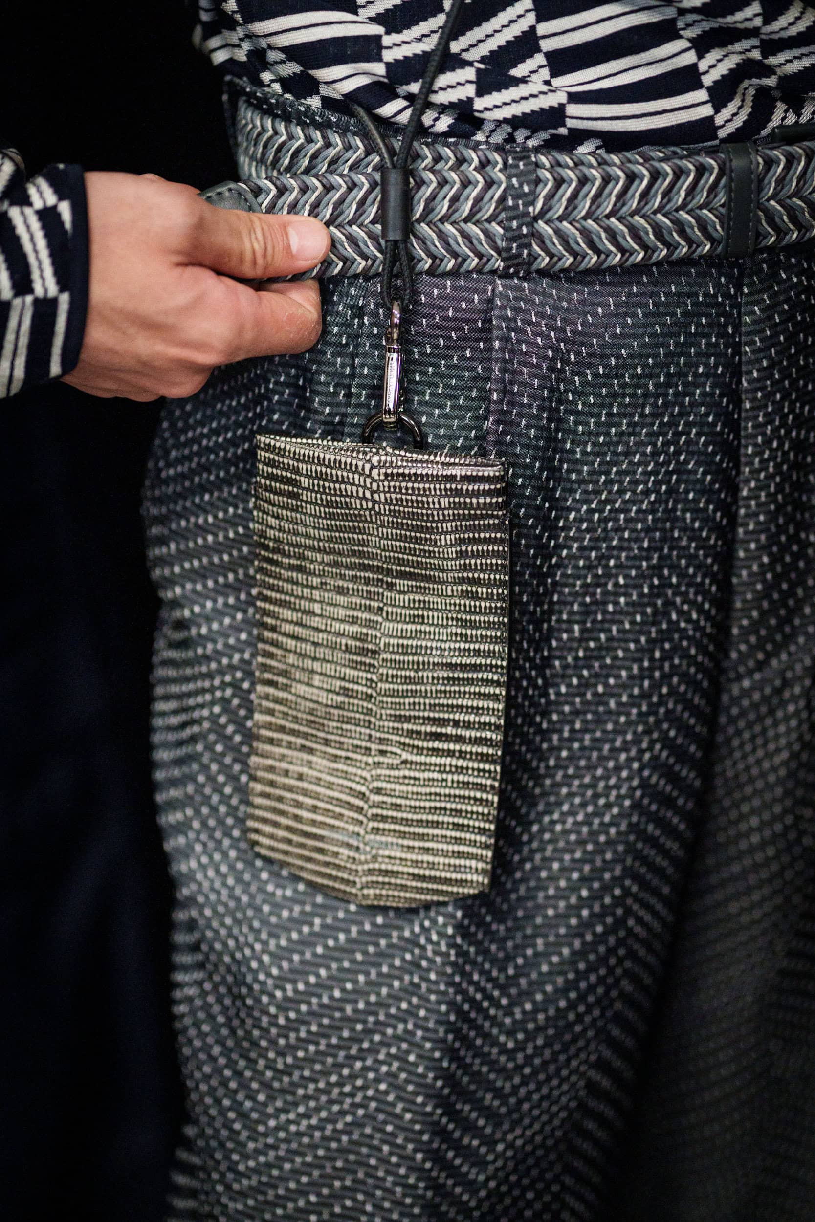 Giorgio Armani Spring 2026 Men's Fashion Show Backstage