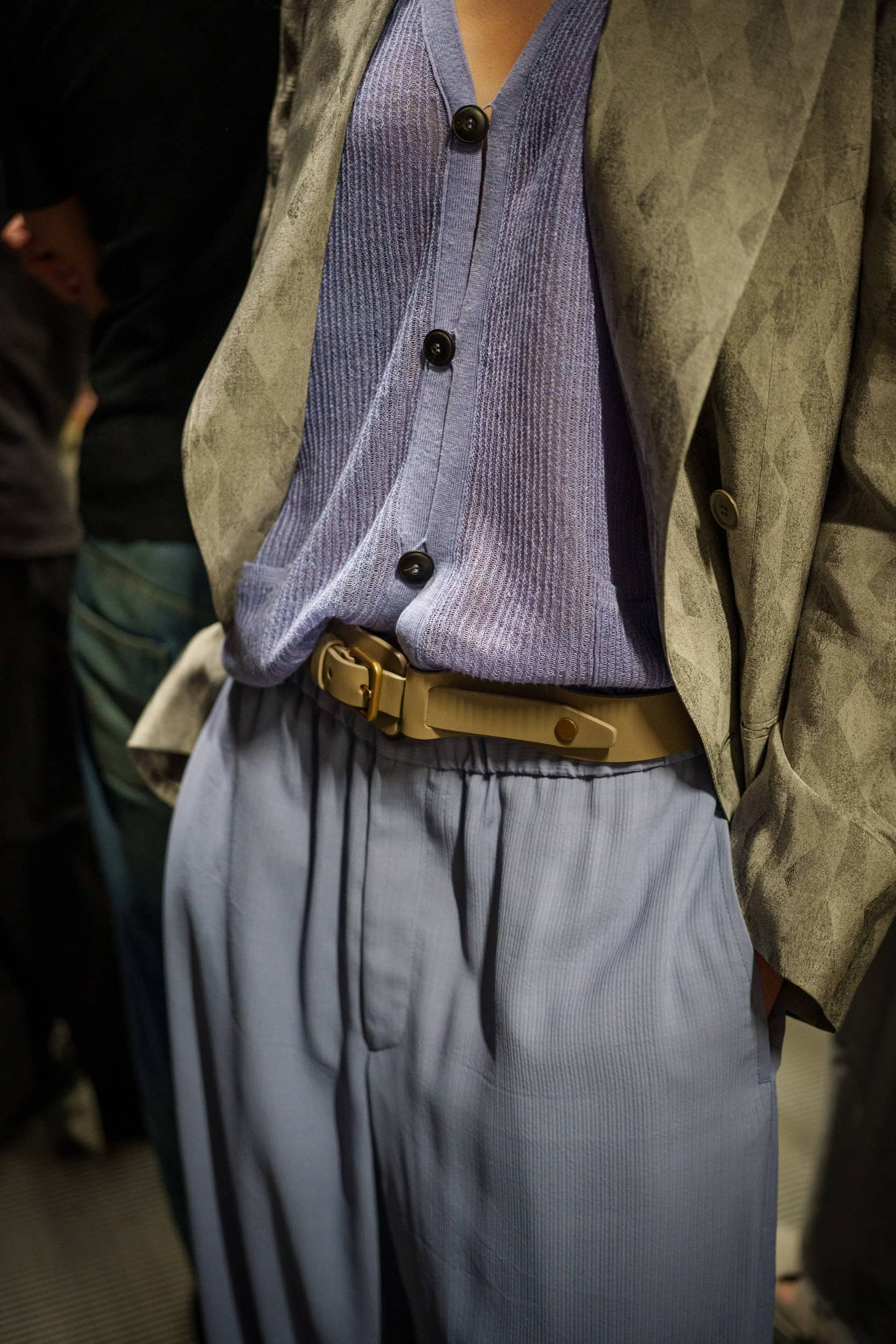 Giorgio Armani Spring 2026 Men's Fashion Show Backstage