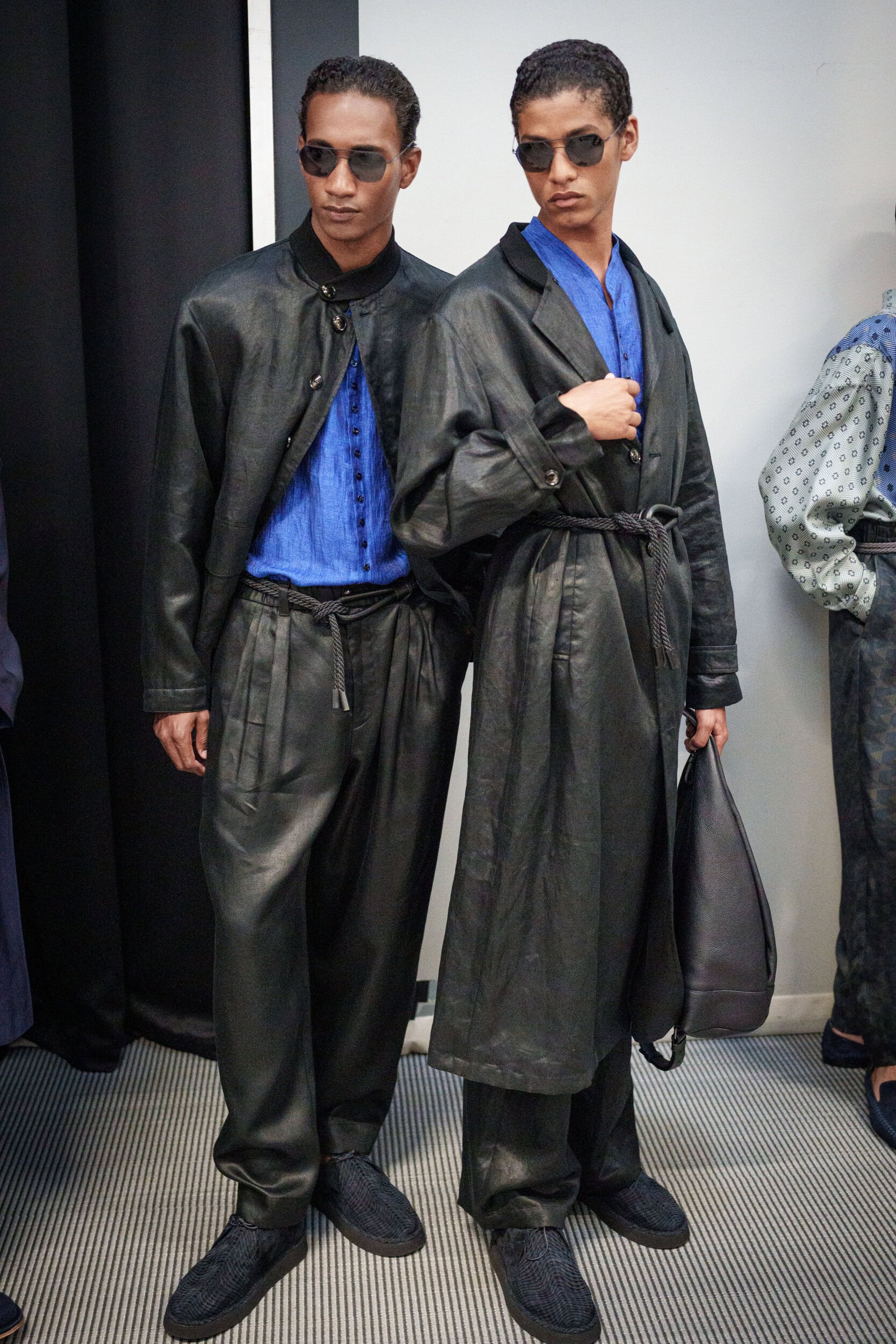 Giorgio Armani Spring 2026 Men's Fashion Show Backstage
