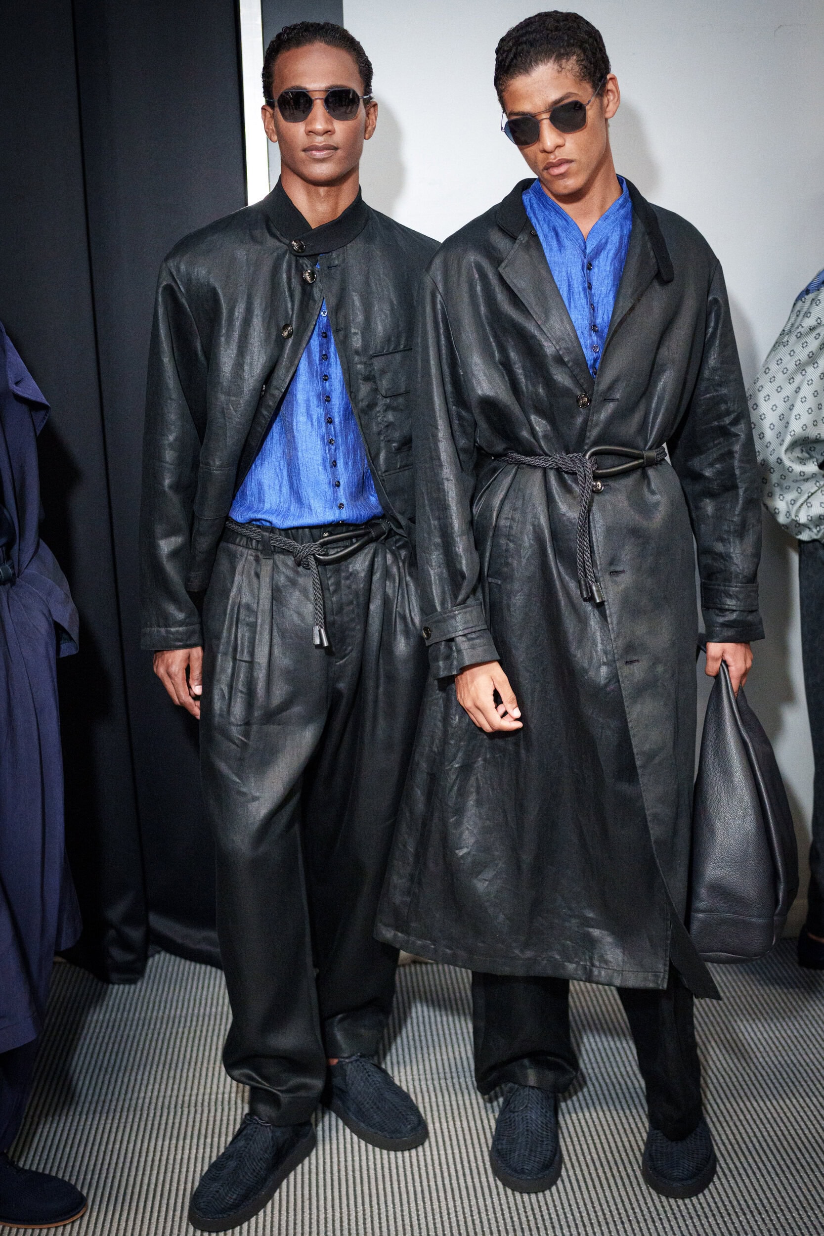 Giorgio Armani Spring 2026 Men's Fashion Show Backstage