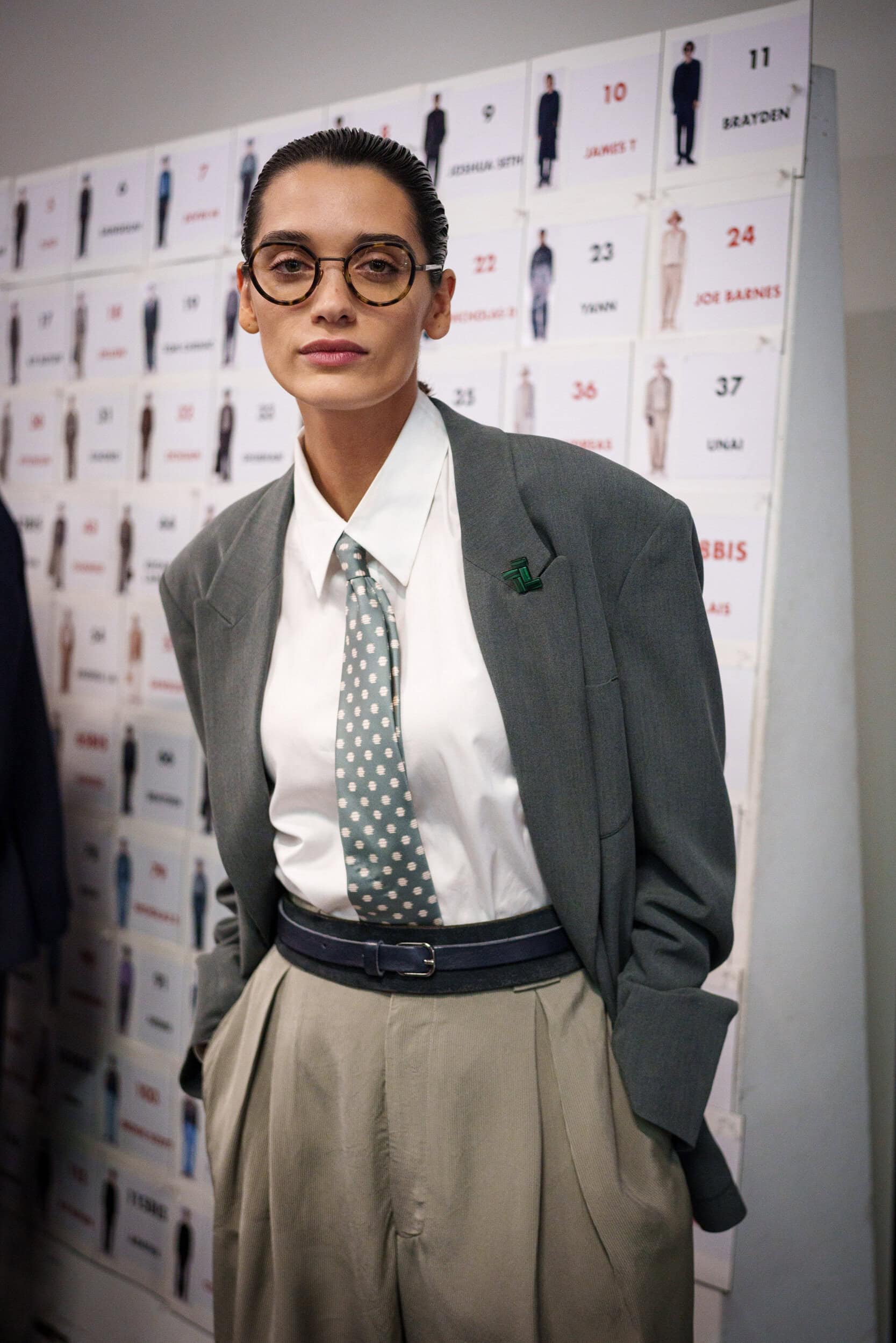 Giorgio Armani Spring 2026 Men's Fashion Show Backstage