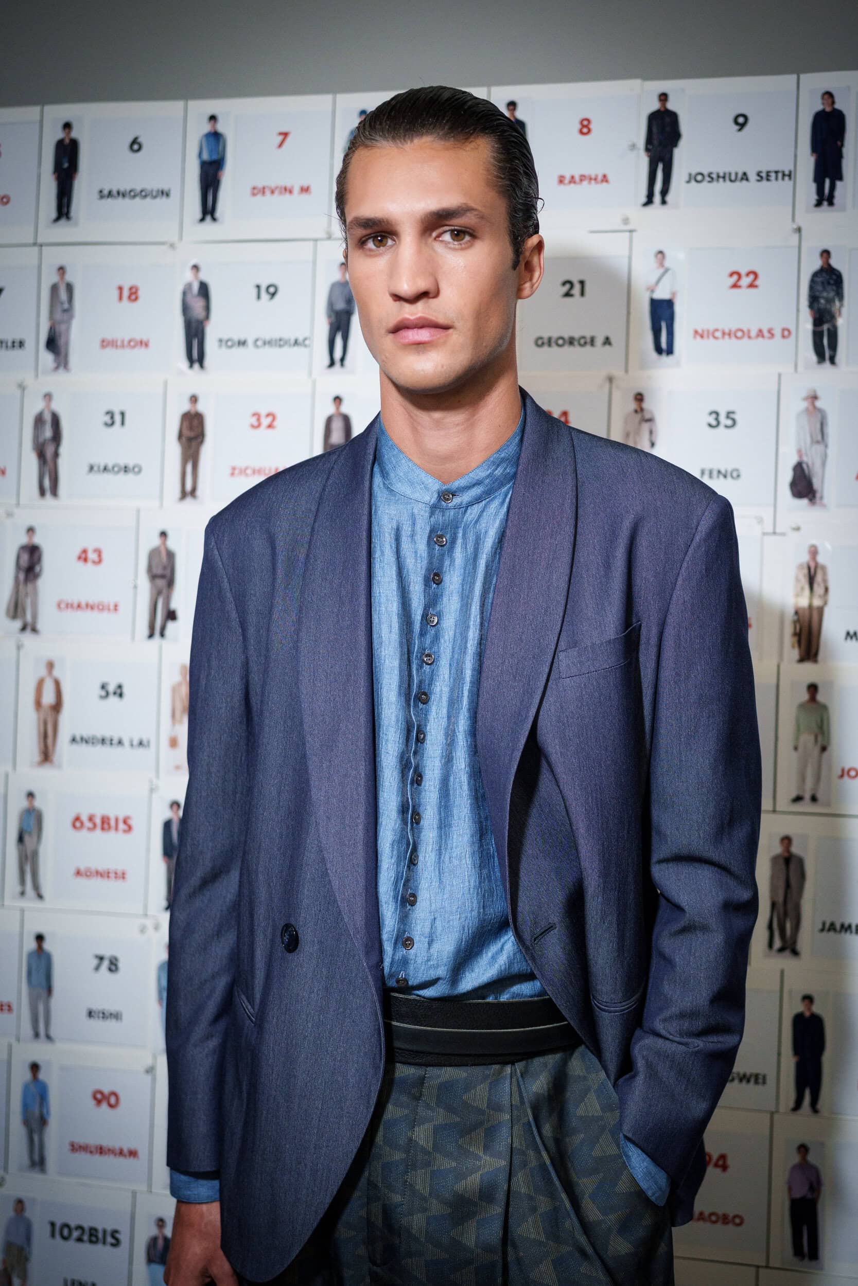 Giorgio Armani Spring 2026 Men's Fashion Show Backstage