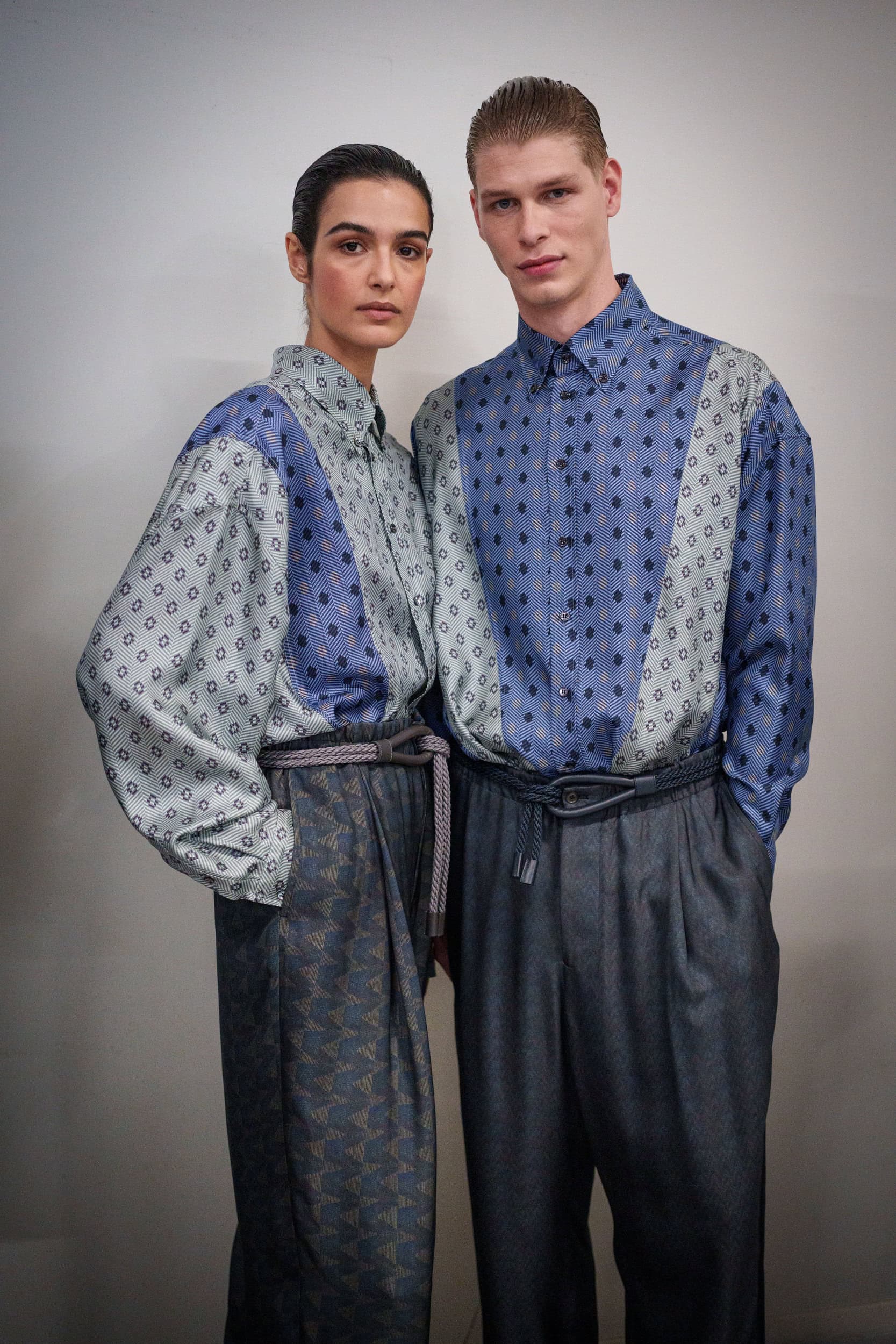 Giorgio Armani Spring 2026 Men's Fashion Show Backstage