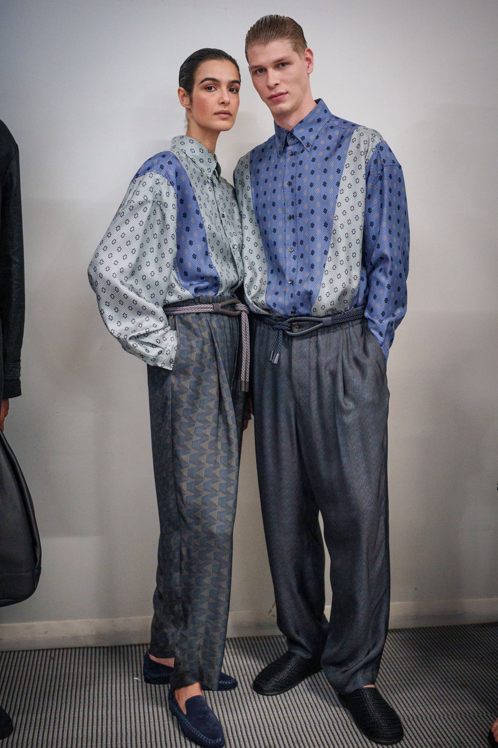 Giorgio Armani Spring 2026 Men's Fashion Show Backstage