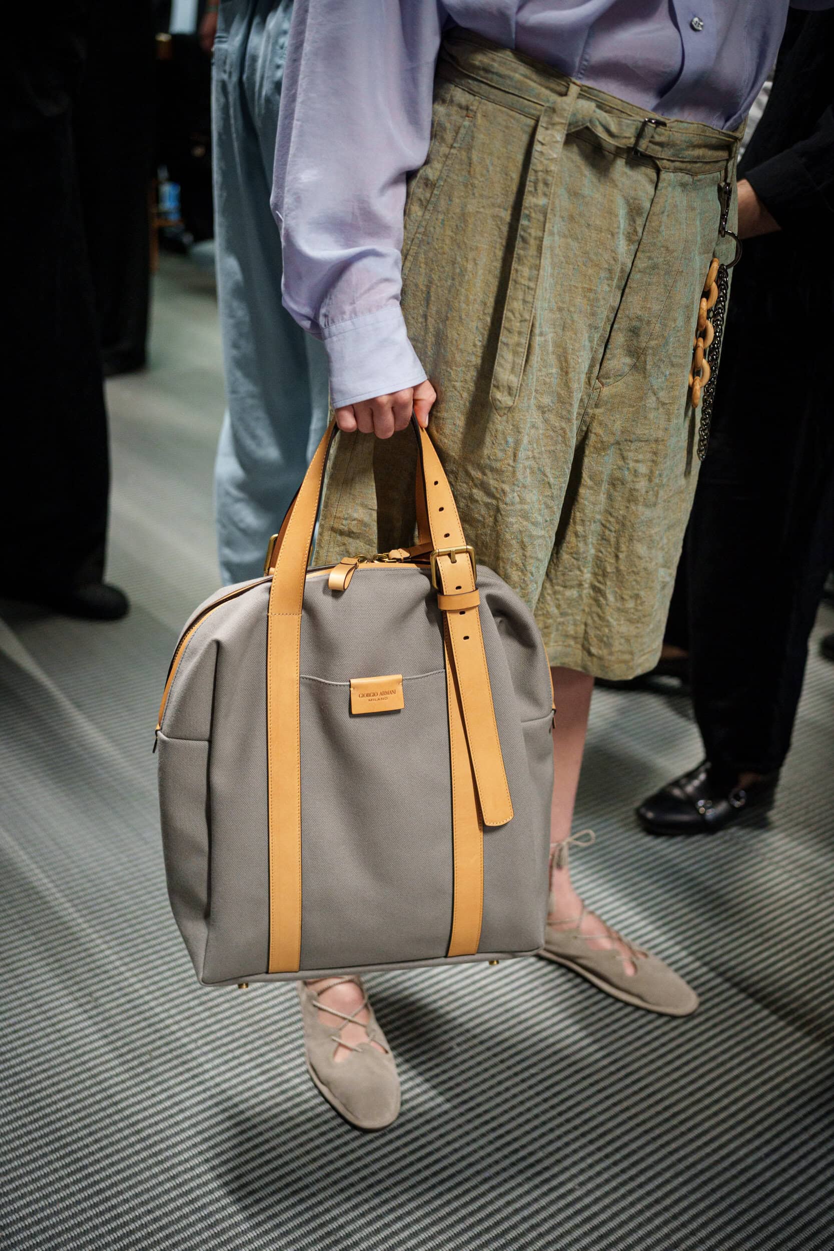Giorgio Armani Spring 2026 Men's Fashion Show Backstage