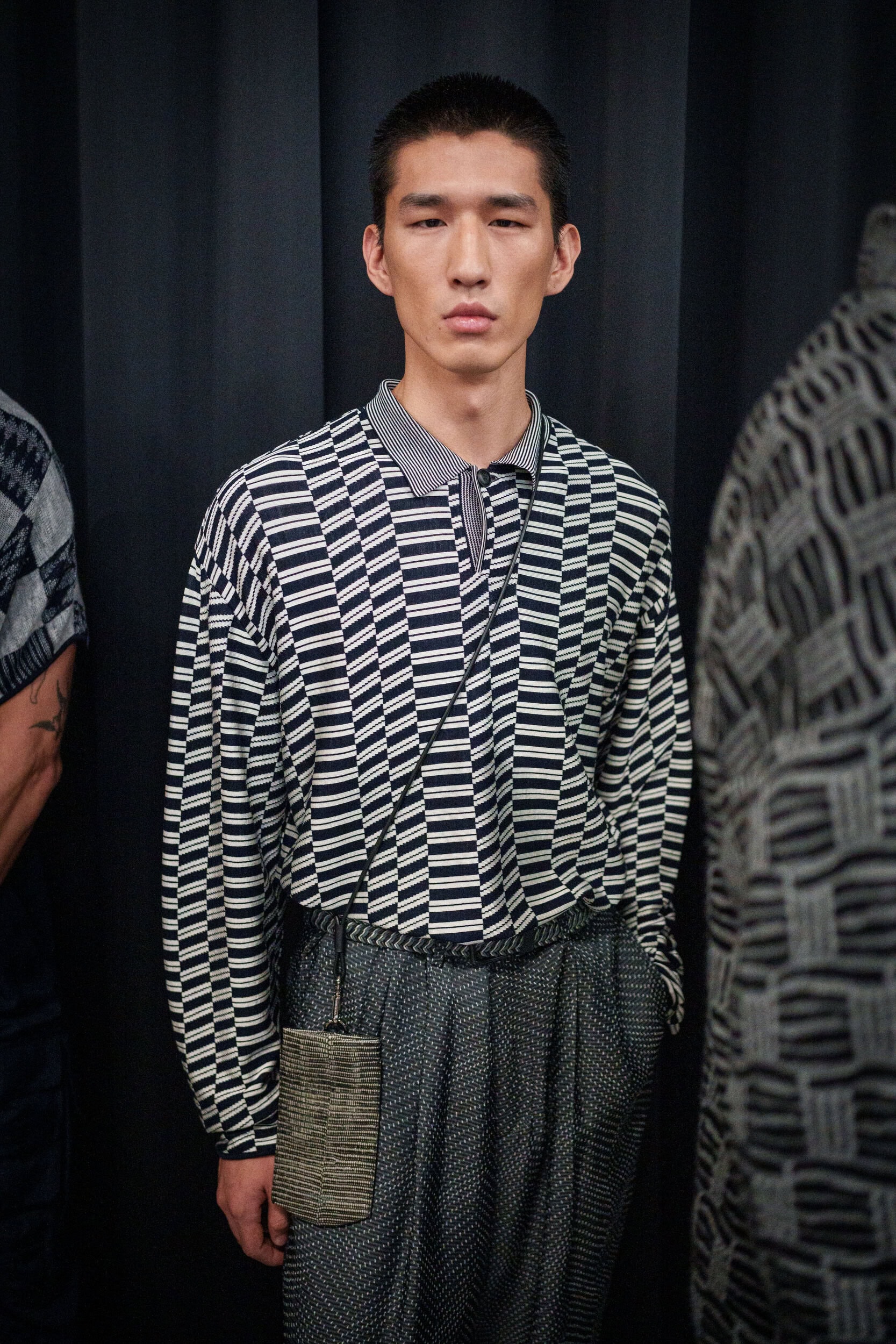 Giorgio Armani Spring 2026 Men's Fashion Show Backstage