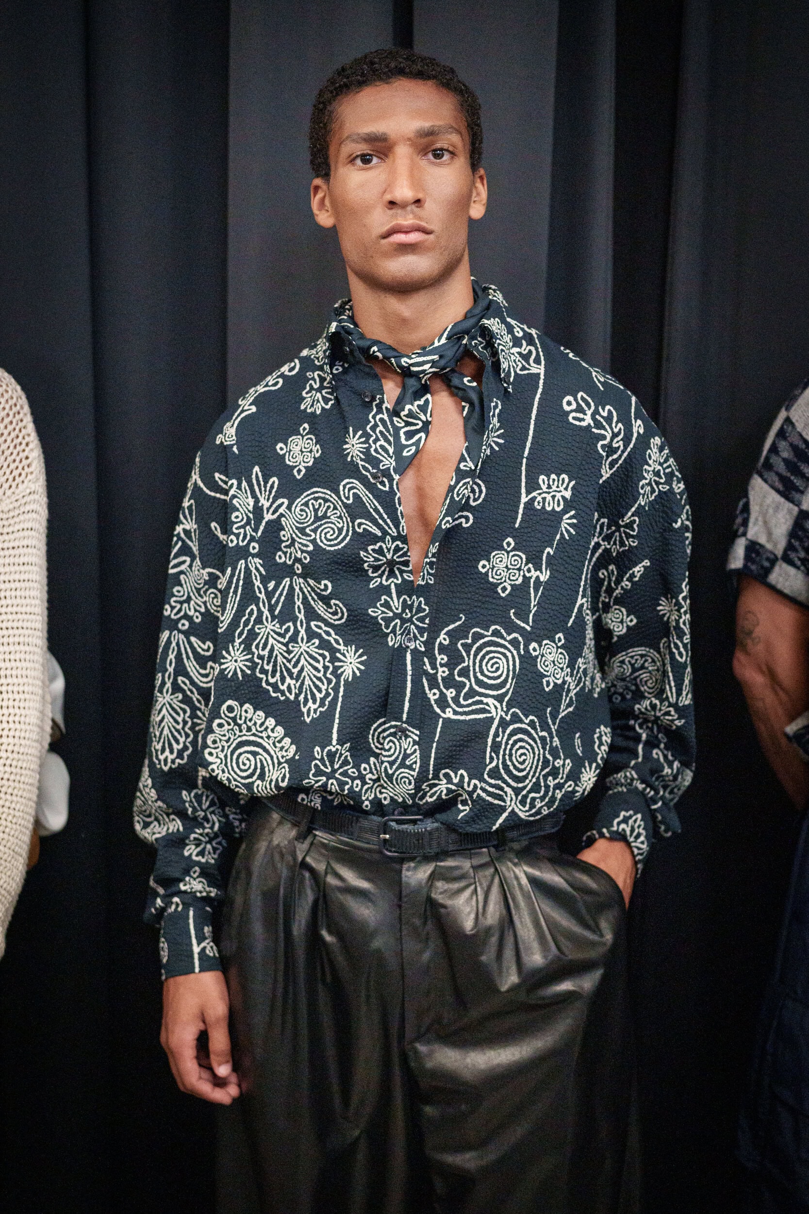 Giorgio Armani Spring 2026 Men's Fashion Show Backstage