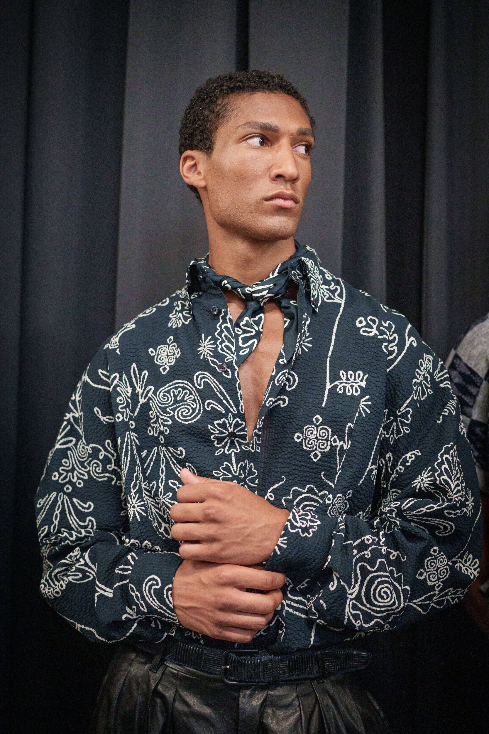 Giorgio Armani Spring 2026 Men's Fashion Show Backstage