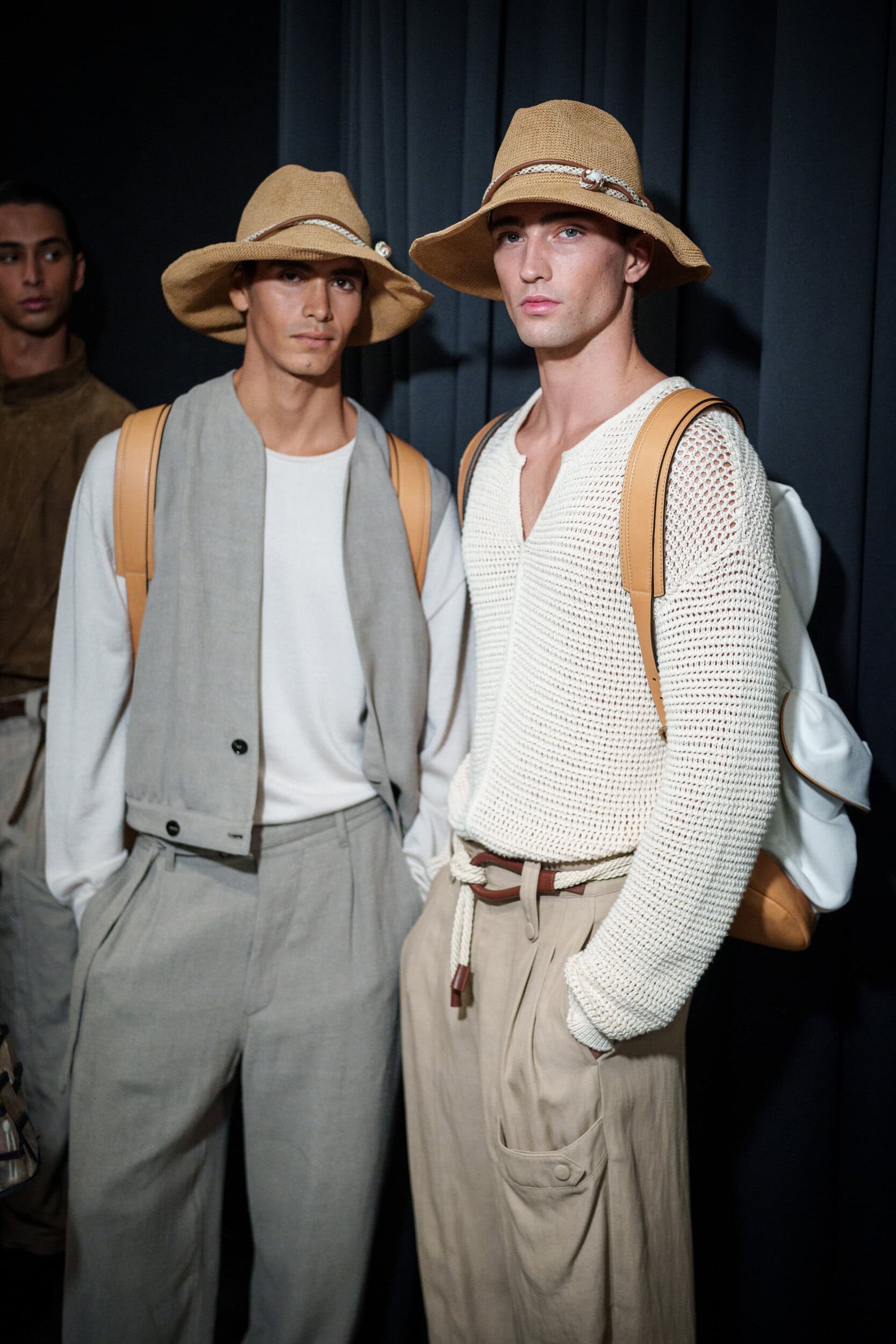 Giorgio Armani Spring 2026 Men's Fashion Show Backstage