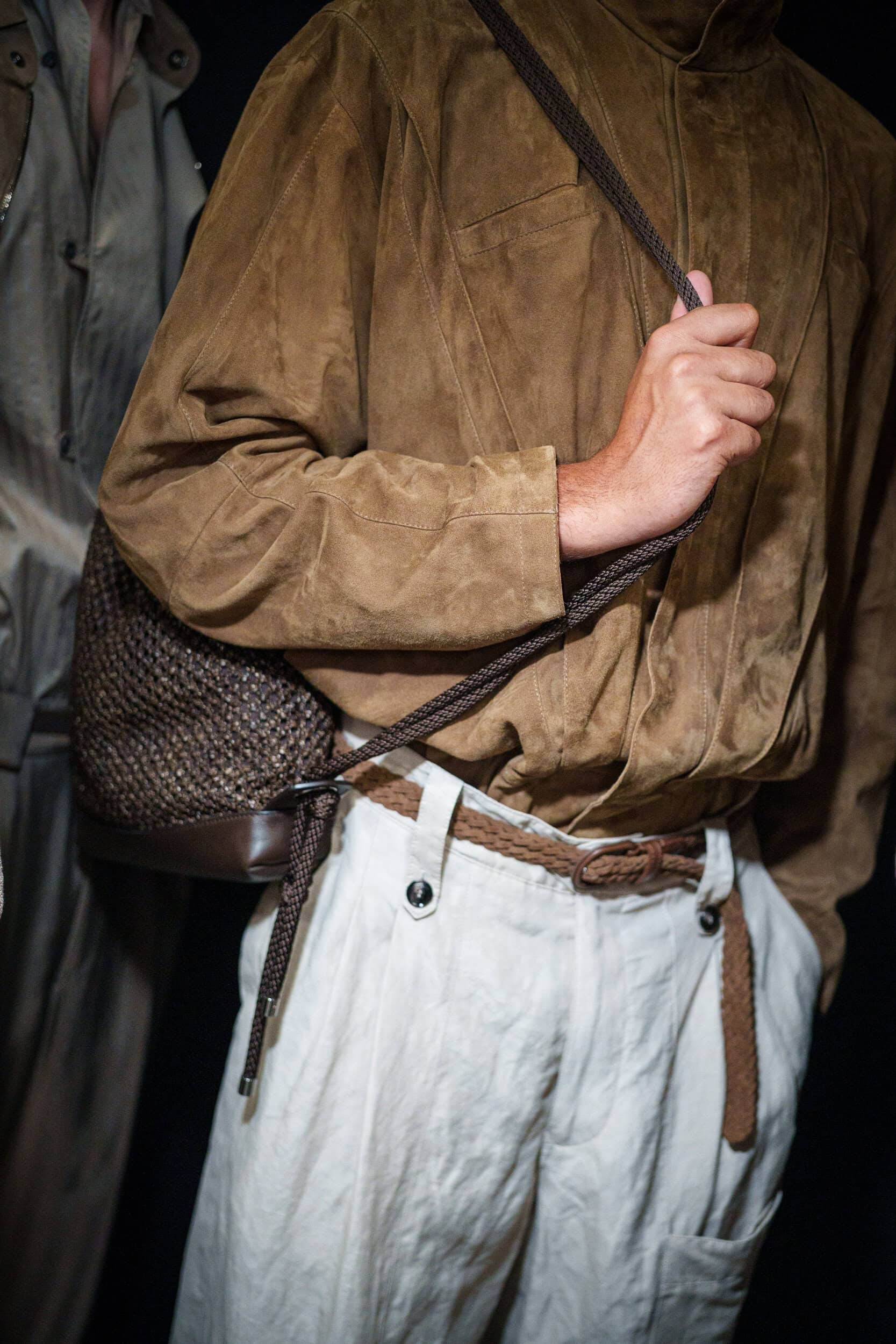 Giorgio Armani Spring 2026 Men's Fashion Show Backstage