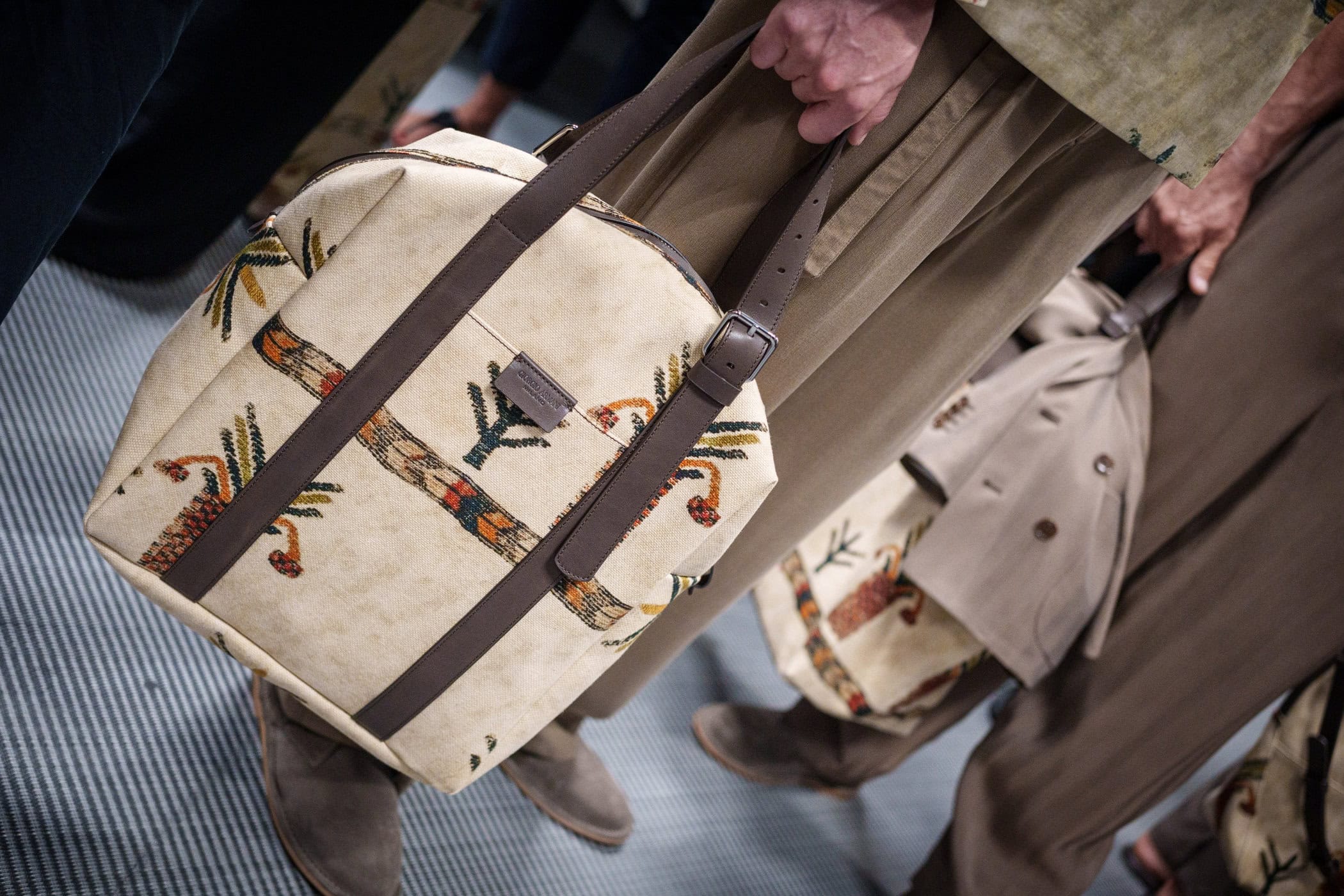 Giorgio Armani Spring 2026 Men's Fashion Show Backstage