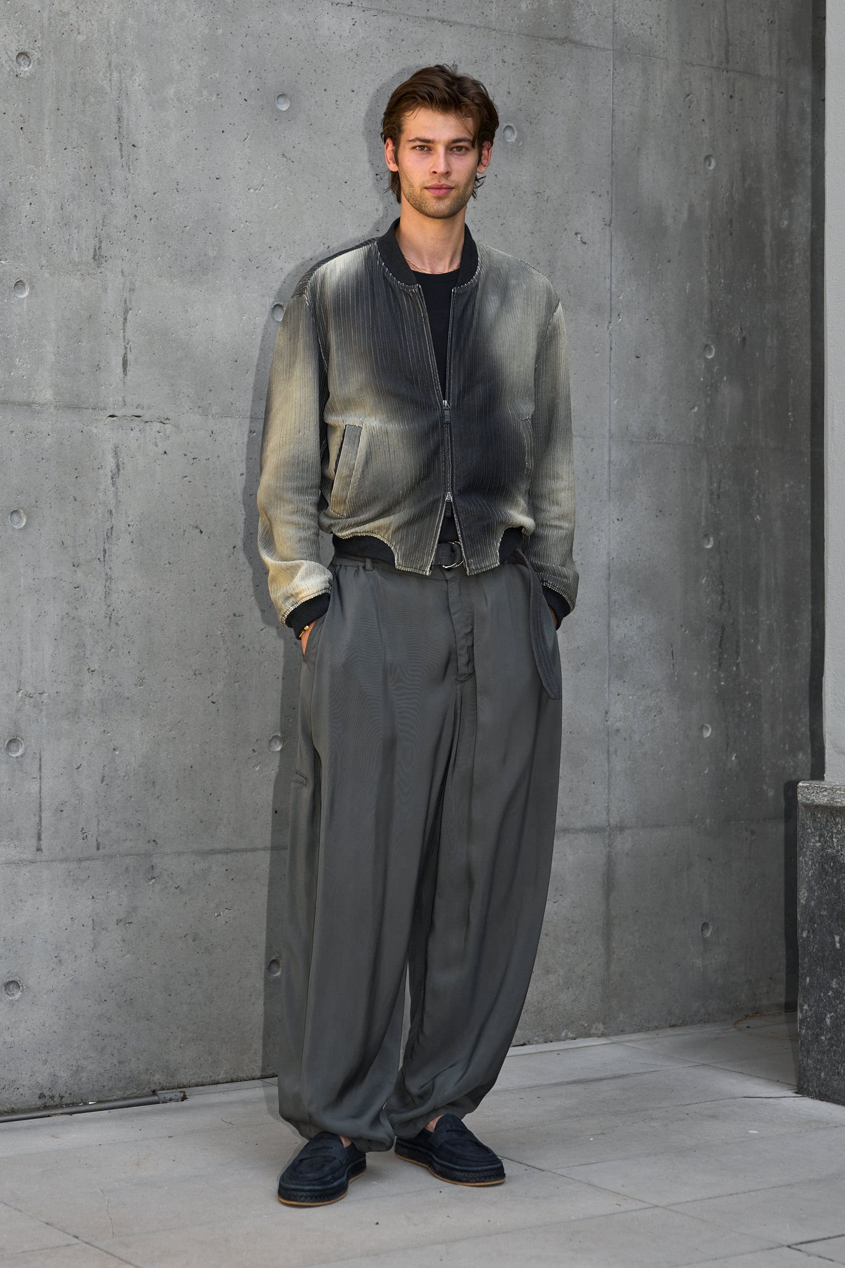 Giorgio Armani Spring 2026 Men's Fashion Show Front Row