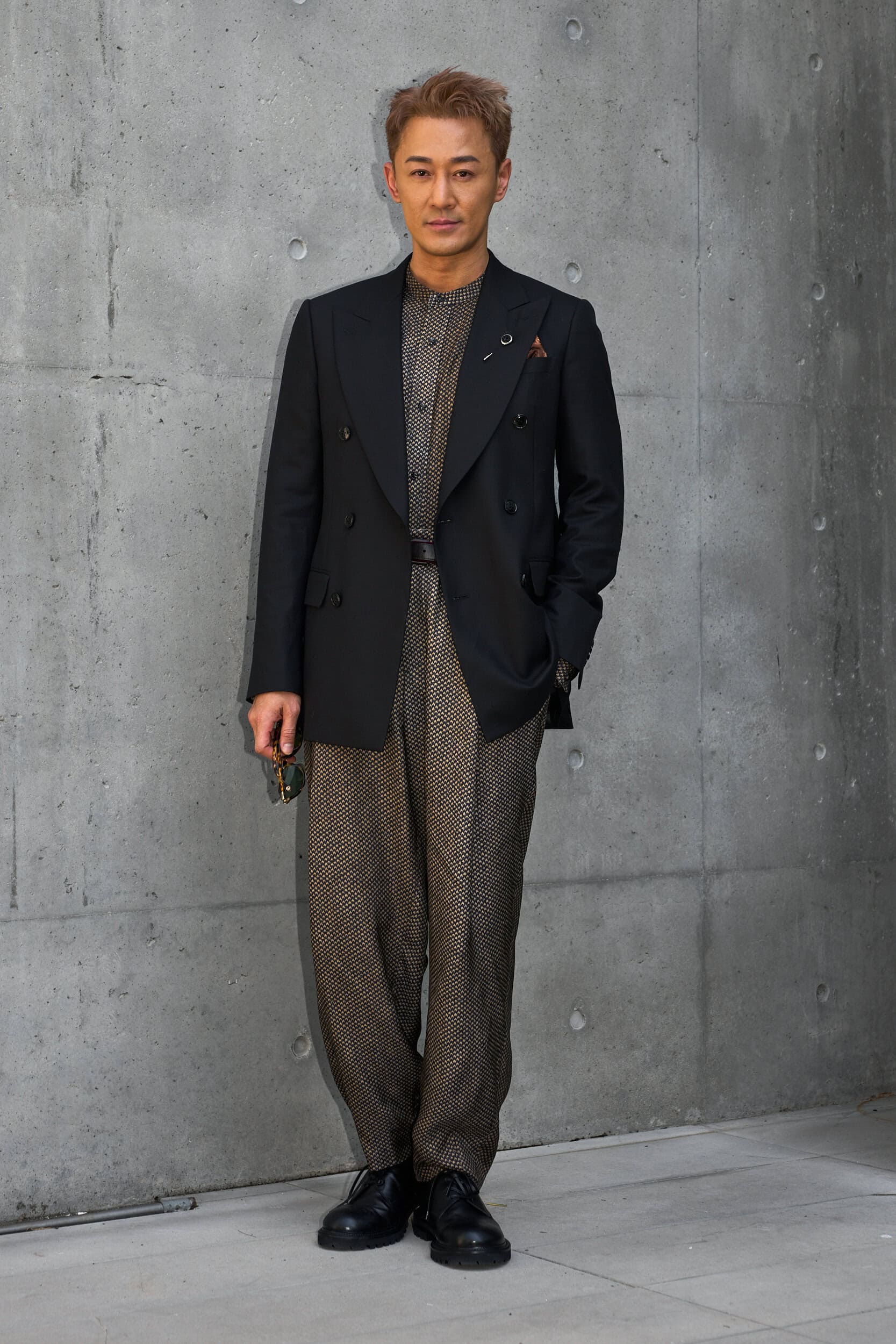 Giorgio Armani Spring 2026 Men's Fashion Show Front Row