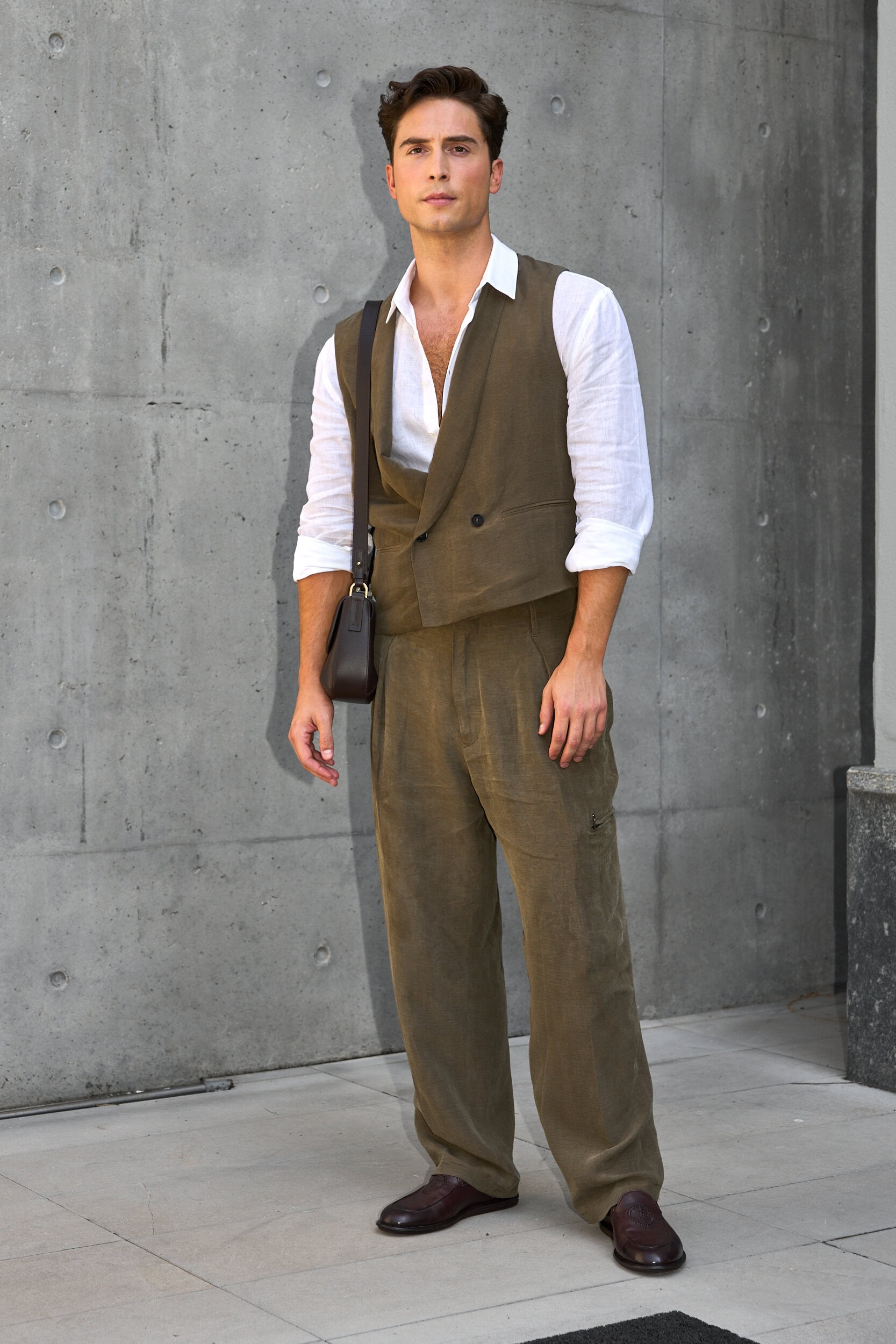 Giorgio Armani Spring 2026 Men's Fashion Show Front Row