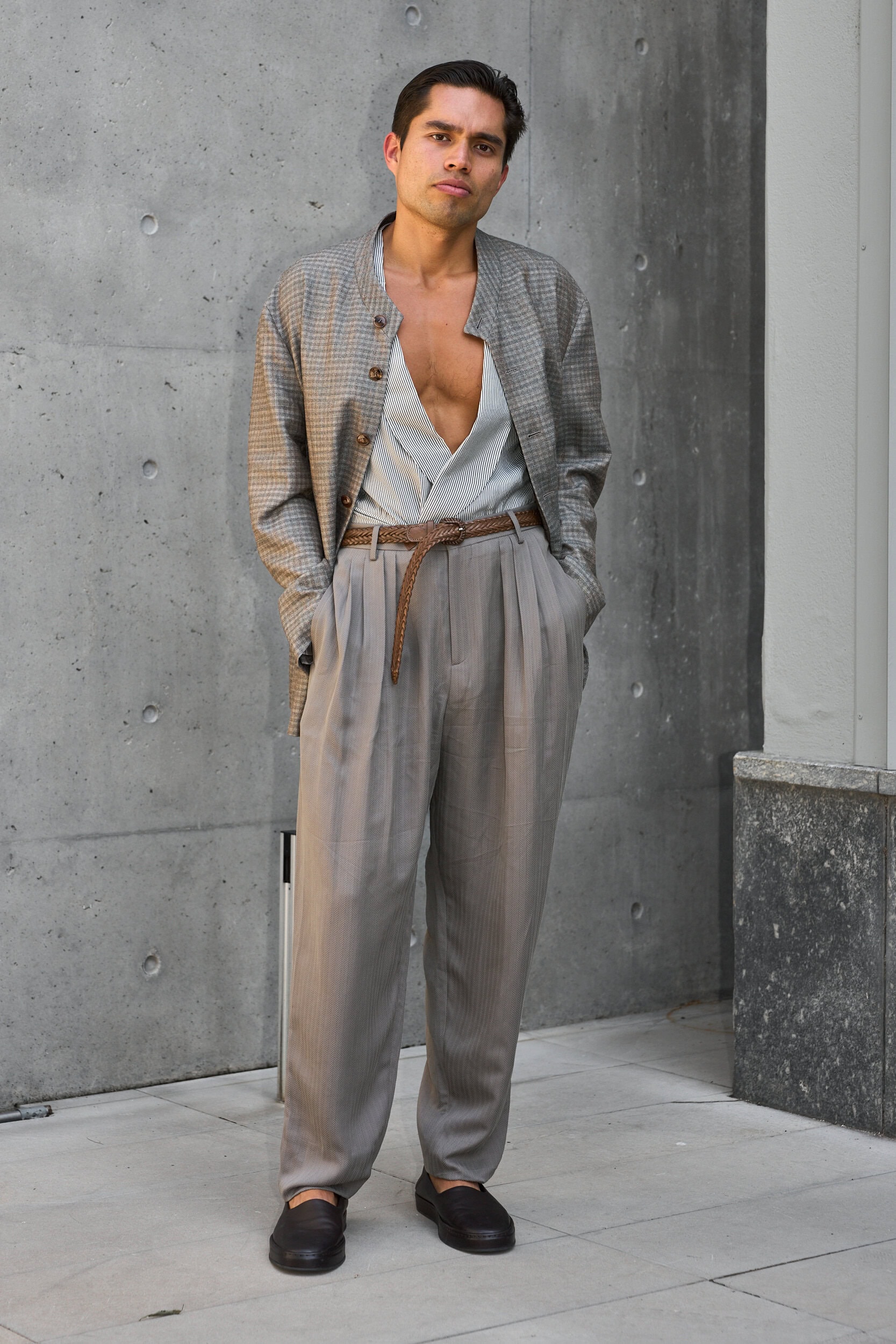 Giorgio Armani Spring 2026 Men's Fashion Show Front Row