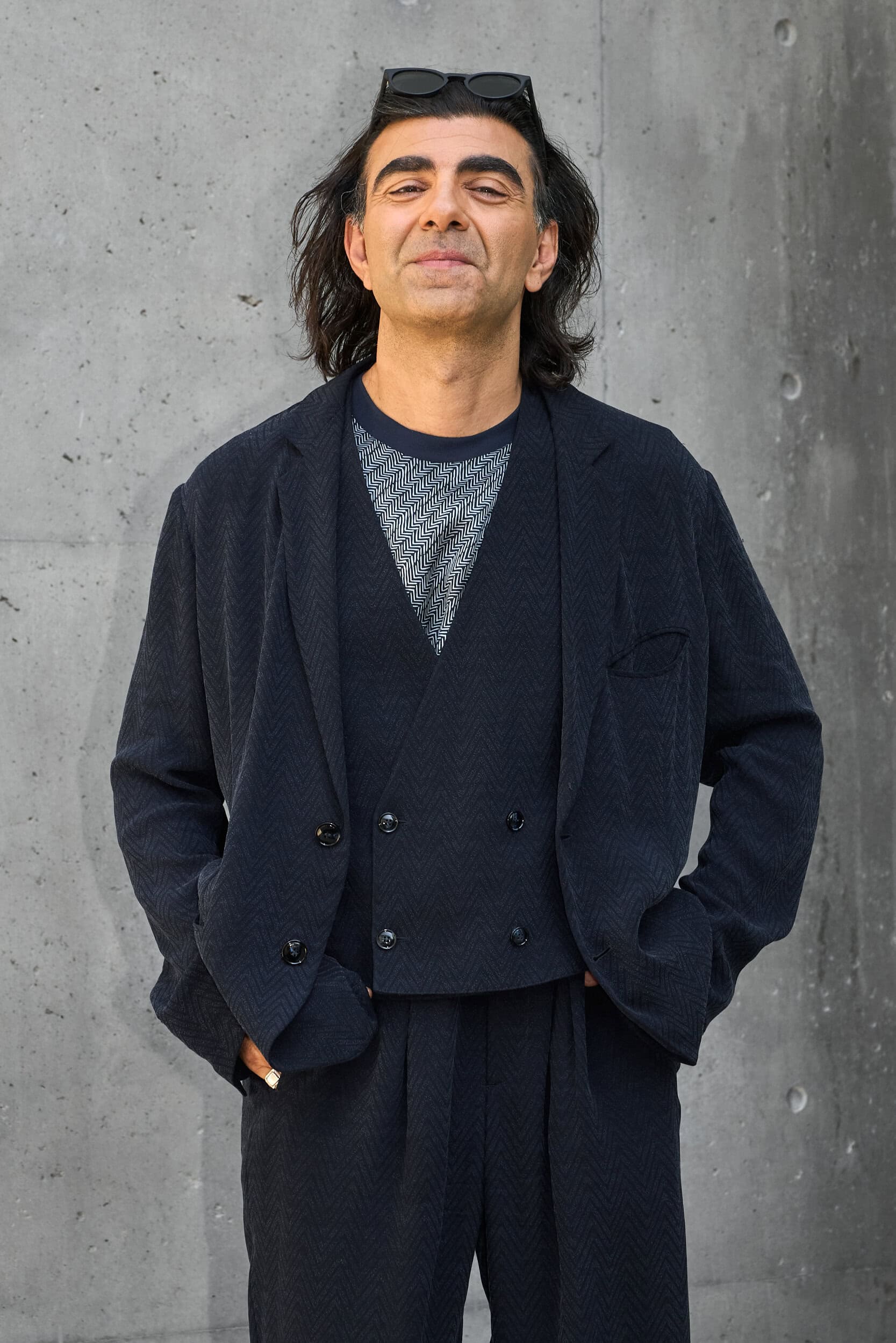 Giorgio Armani Spring 2026 Men's Fashion Show Front Row