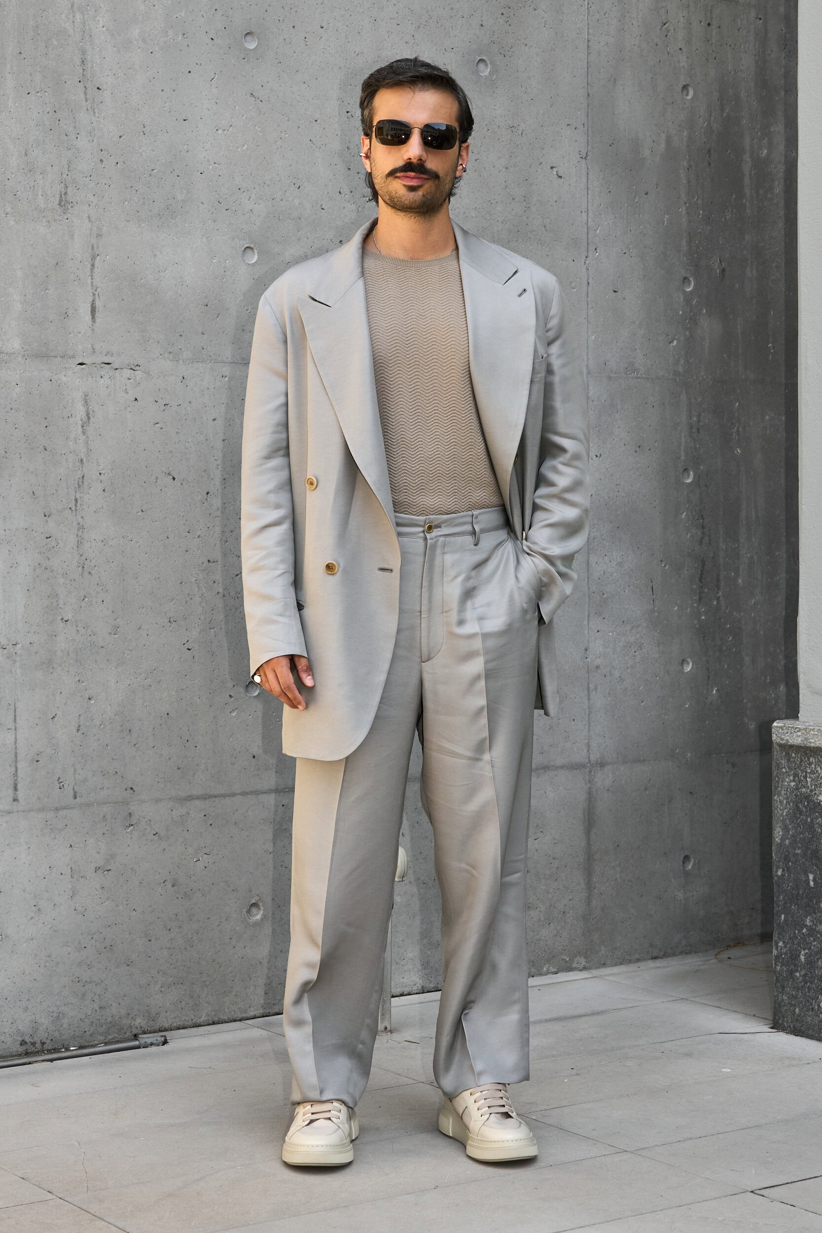 Giorgio Armani Spring 2026 Men's Fashion Show Front Row