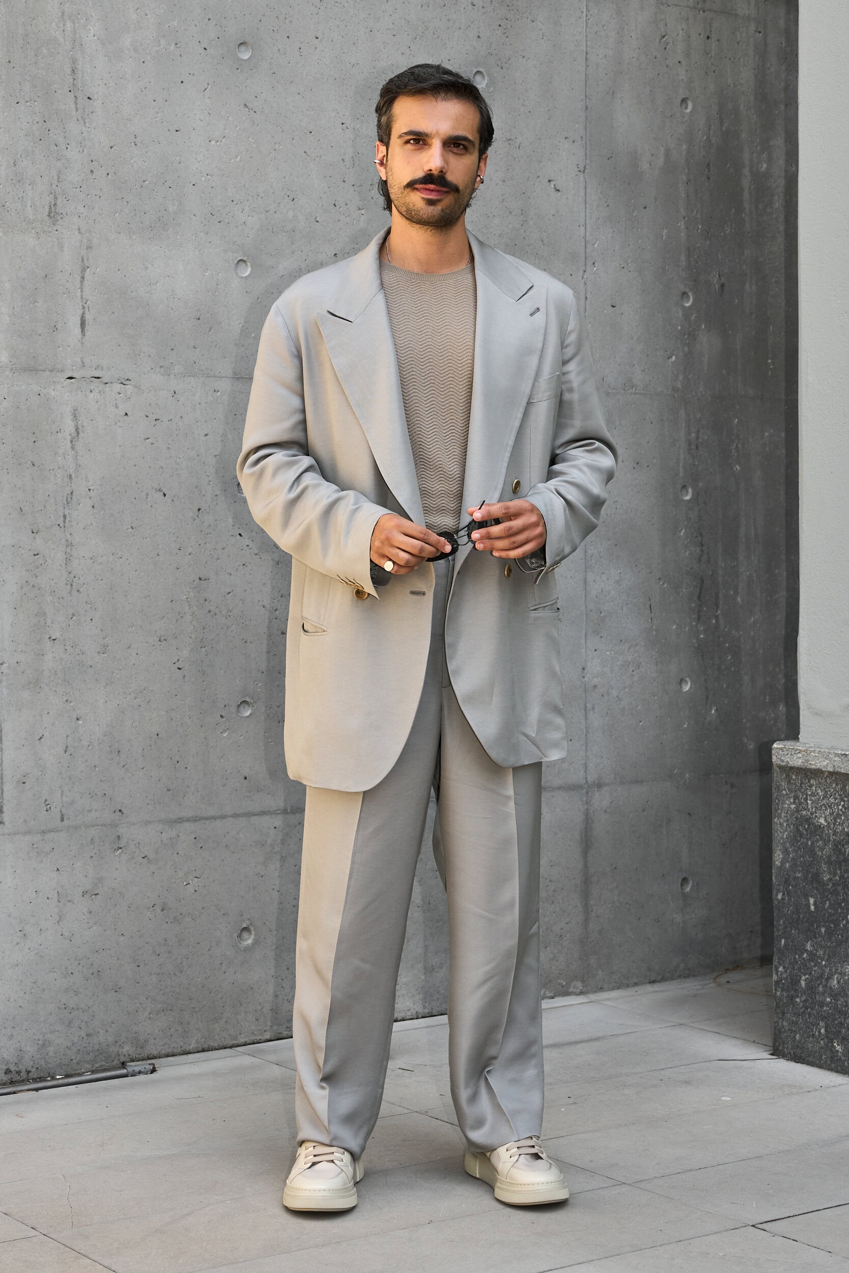 Giorgio Armani Spring 2026 Men's Fashion Show Front Row